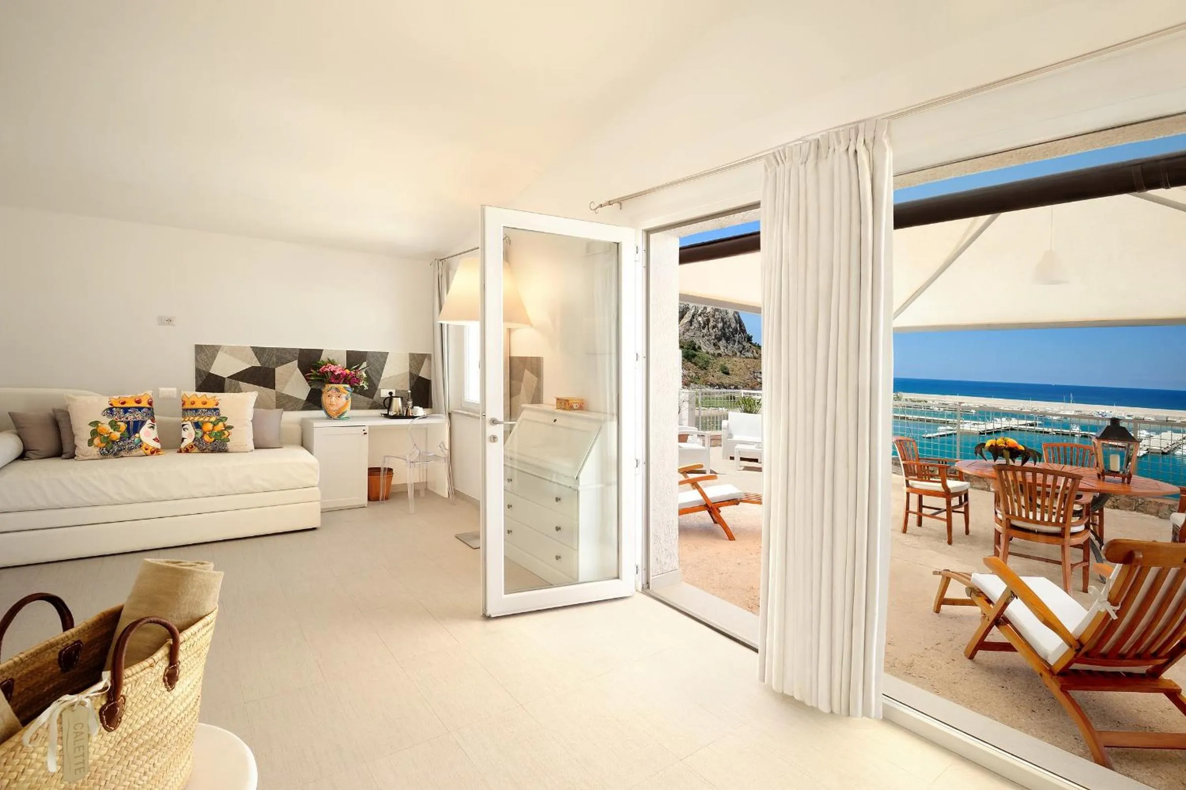 Villa with Sea View in Le Calette Bay