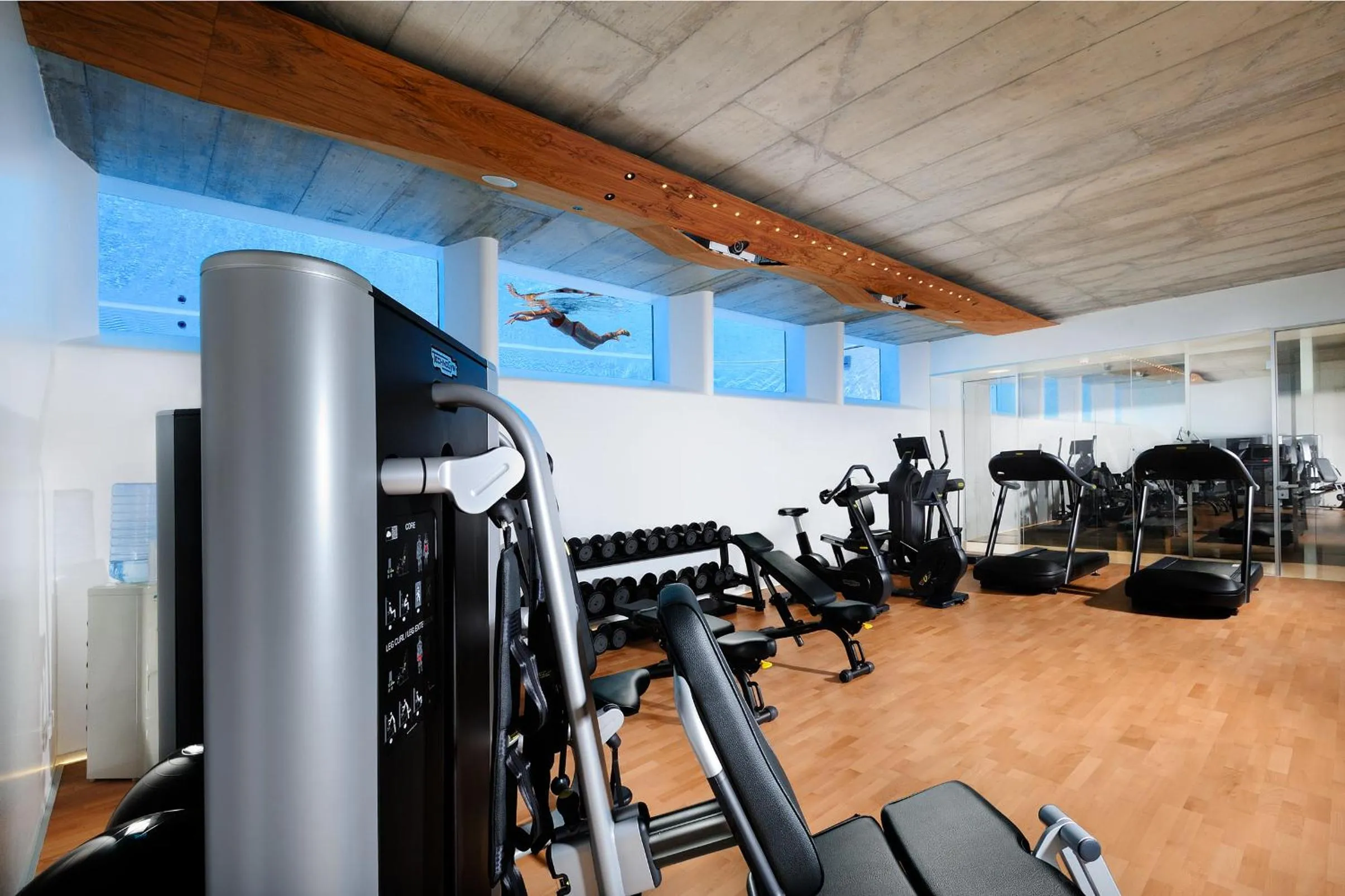 Fitness centre/facilities in Le Calette Bay