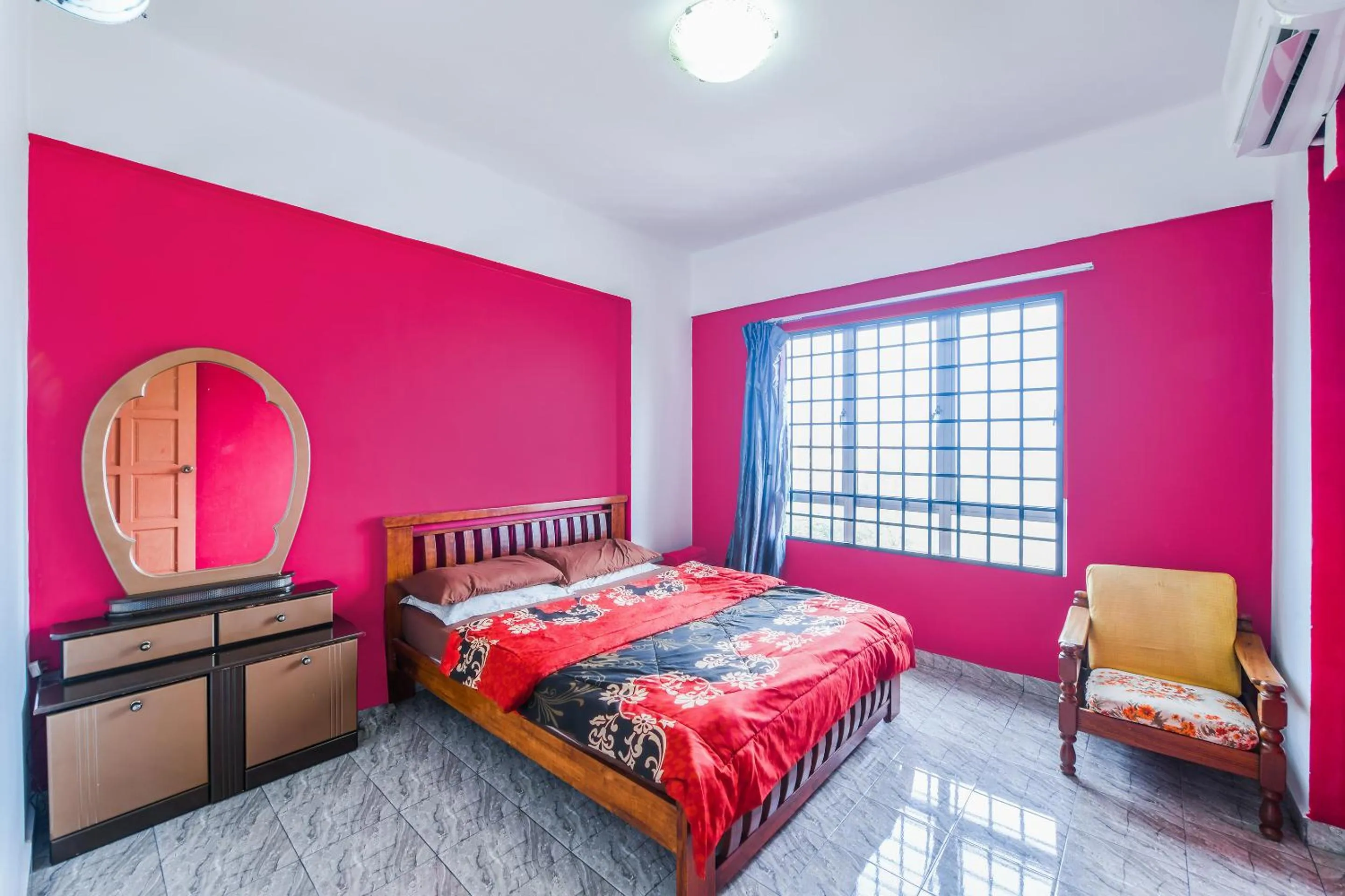 Bedroom in OYO Home 90466 JC Sunshine Bay Resort Apartment Port Dickson