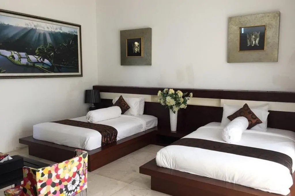 Bed in Aldeoz Villa Nusa Dua