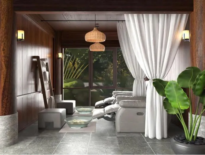 Spa and wellness centre/facilities in PU LUONG BOCBANDI RETREAT