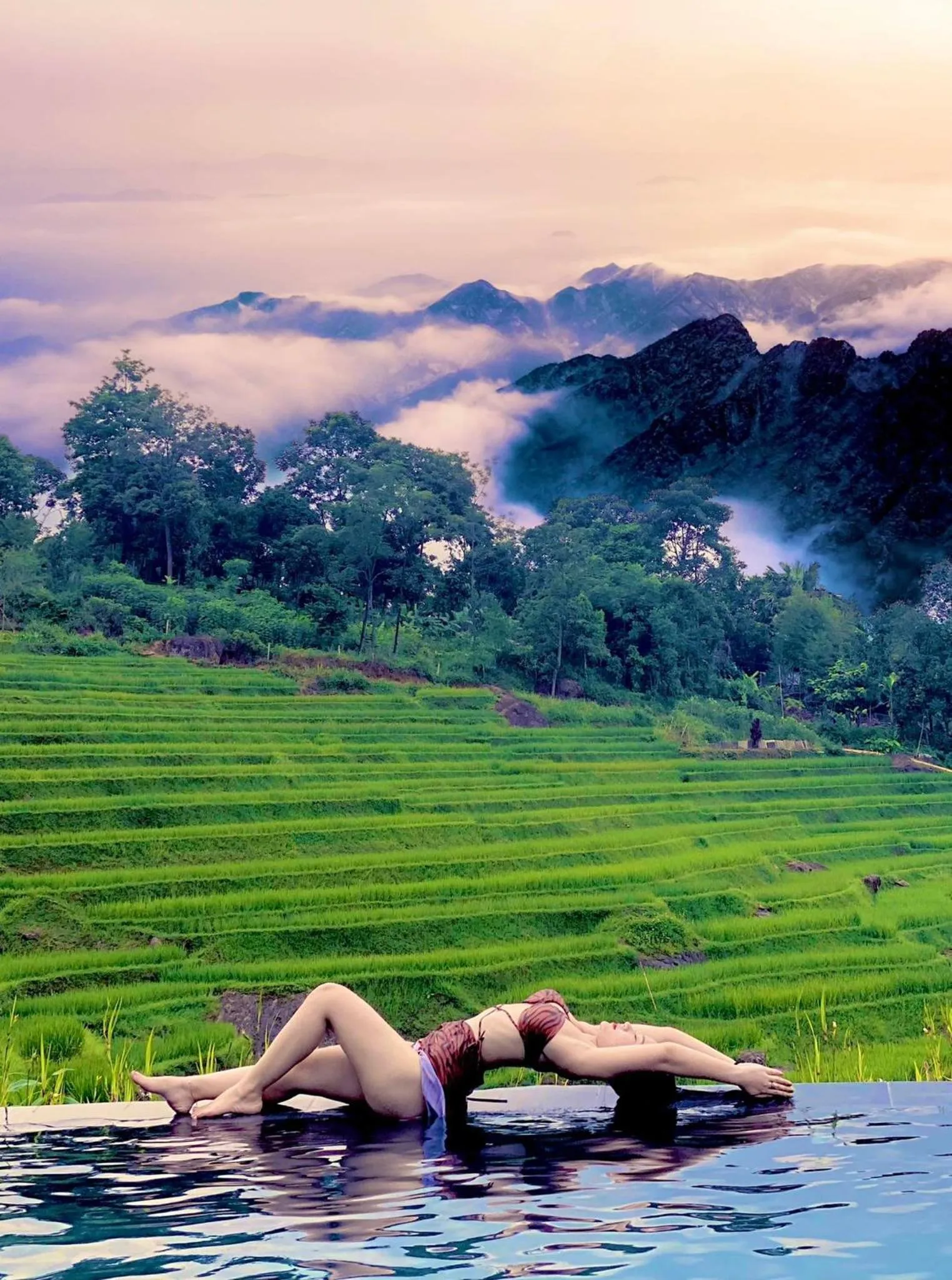 Swimming pool in PU LUONG BOCBANDI RETREAT