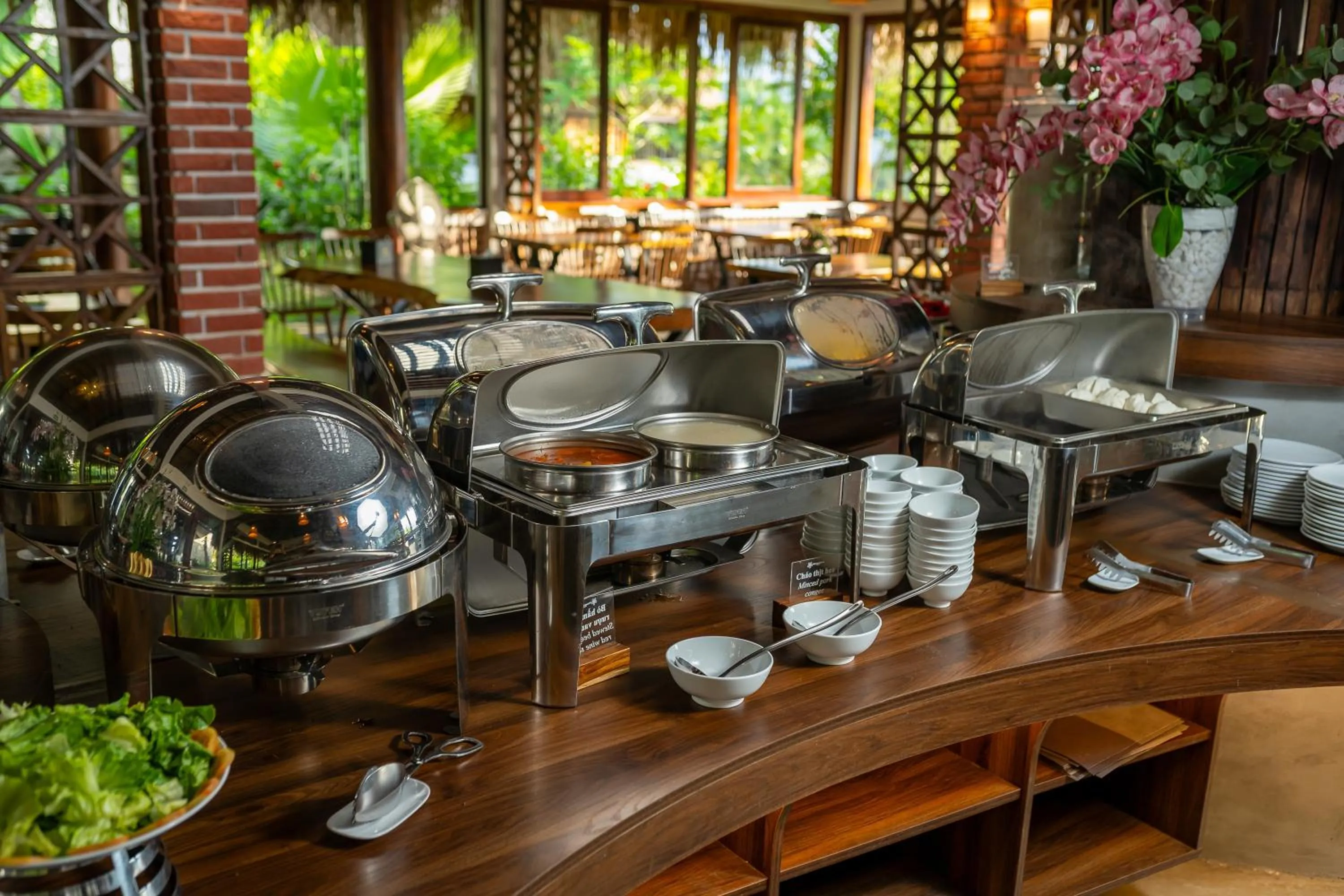 Food and drinks in PU LUONG BOCBANDI RETREAT