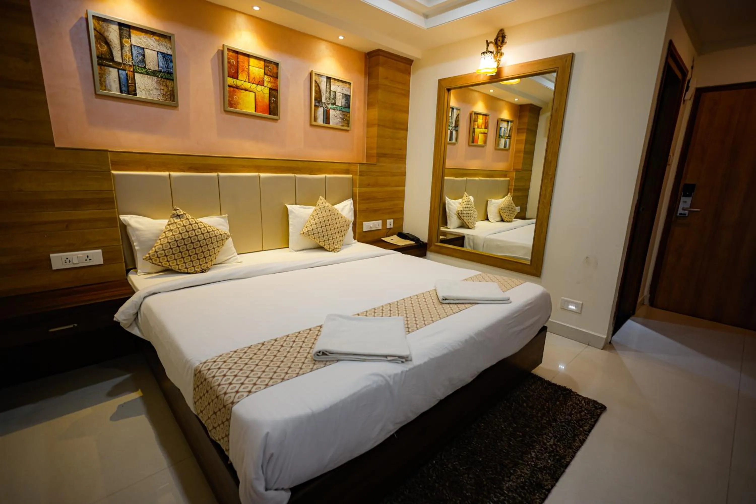 Bed in M Square Hotel