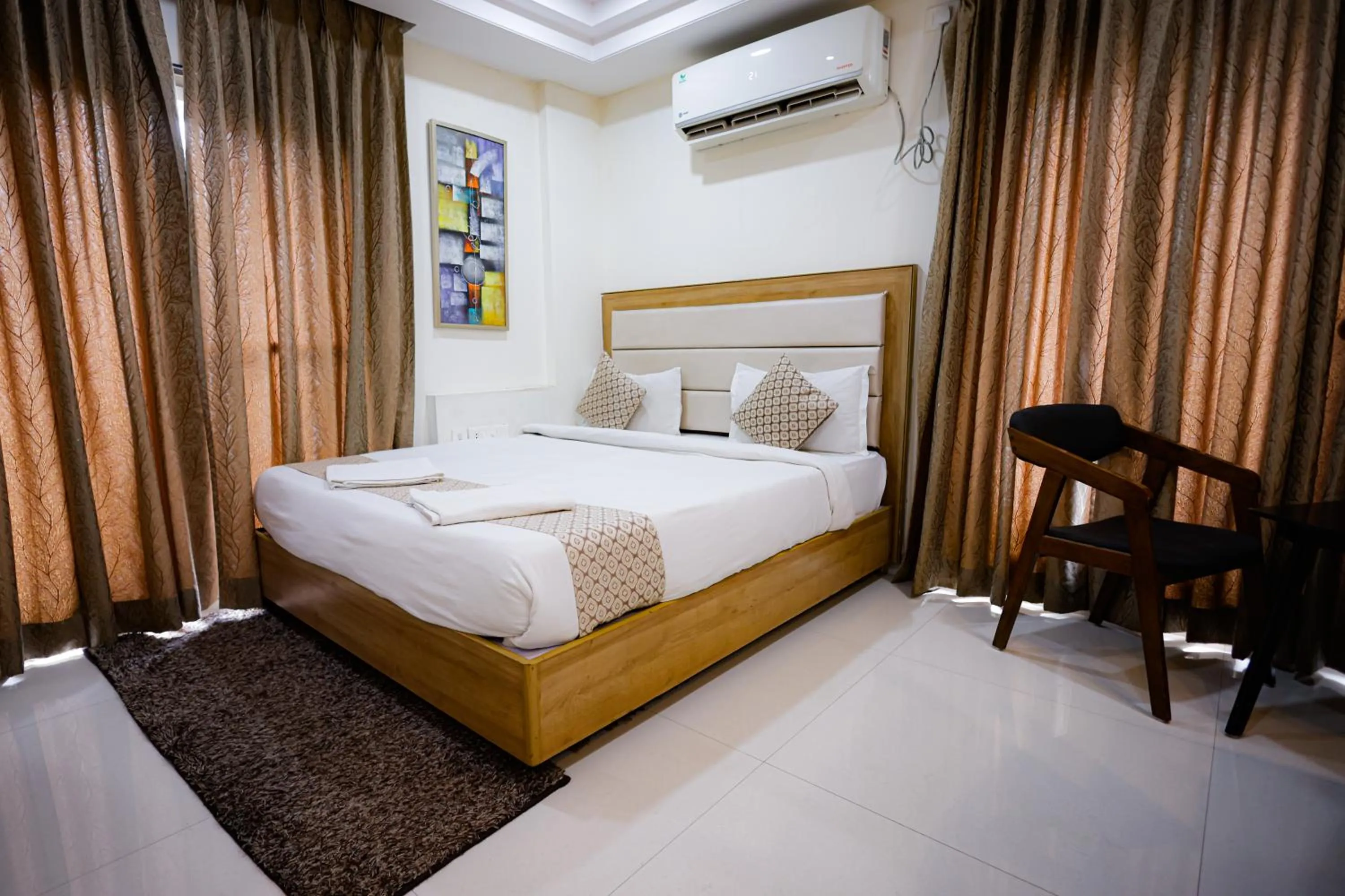 Bed in M Square Hotel