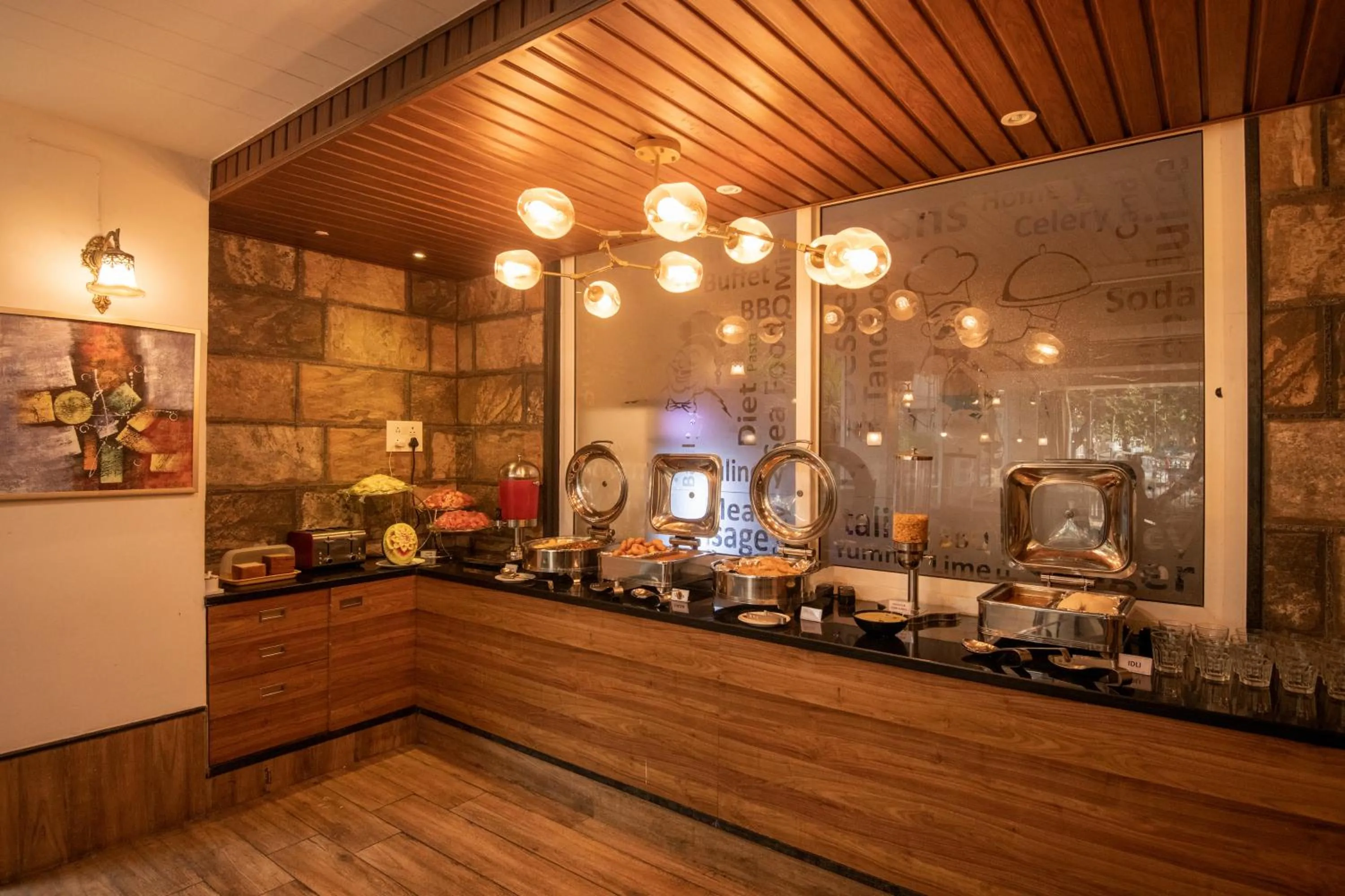 Breakfast in M Square Hotel