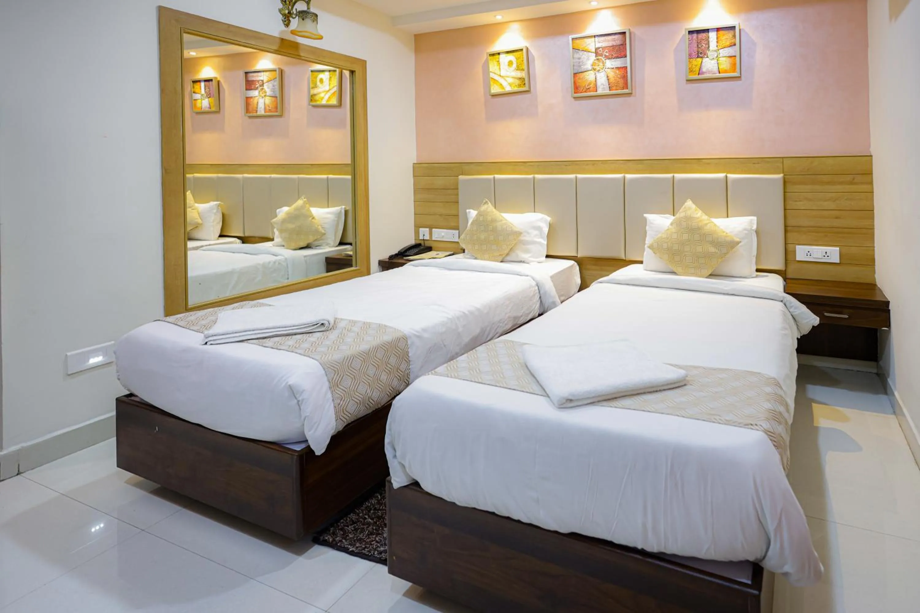Bed in M Square Hotel
