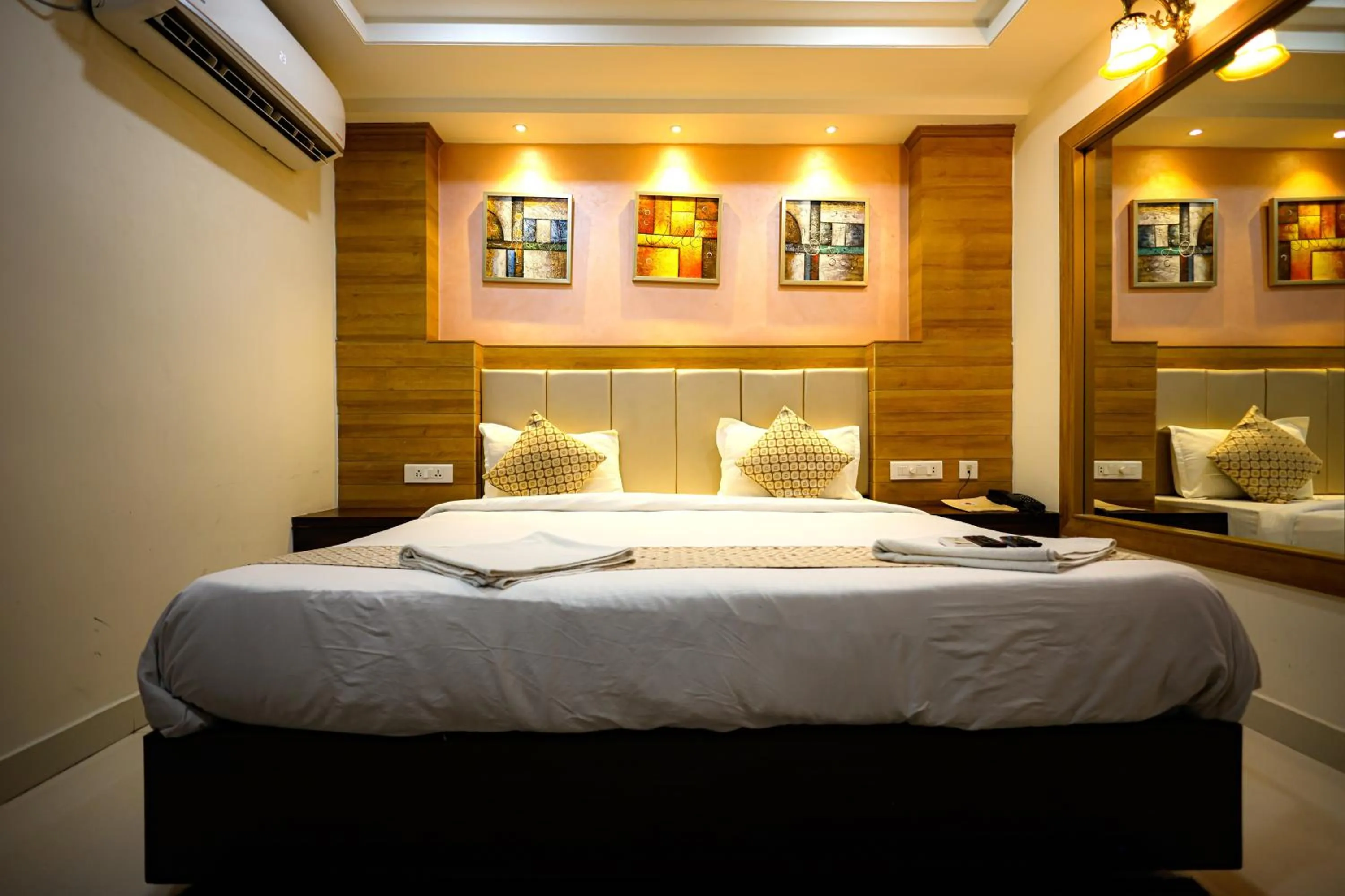 Bed in M Square Hotel