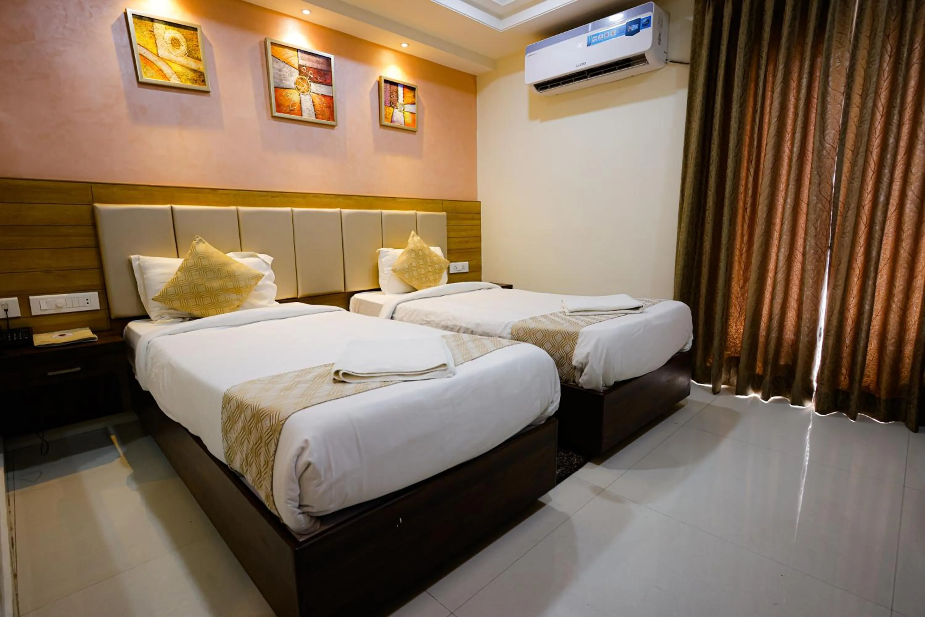 Bed in M Square Hotel