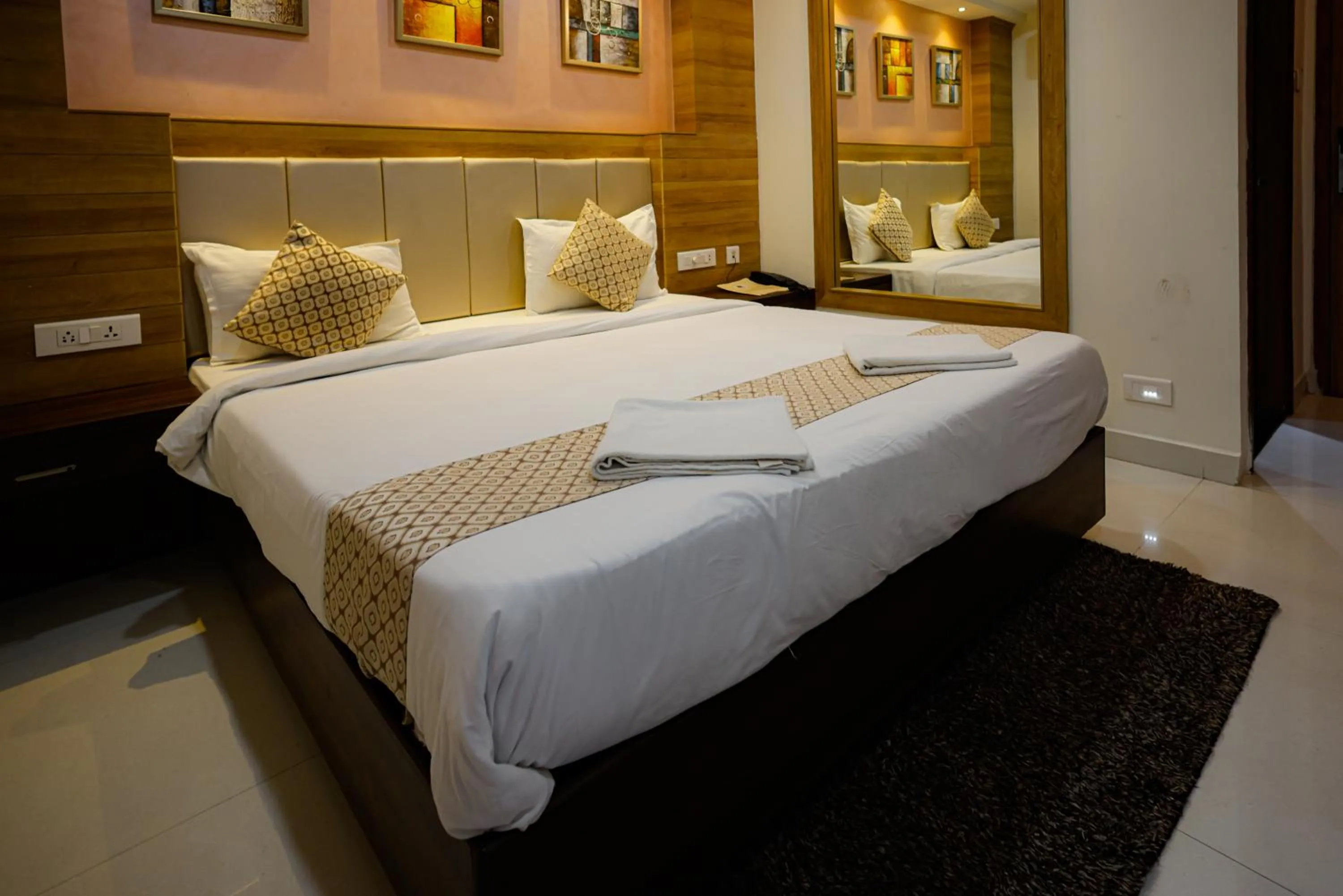 Bed in M Square Hotel