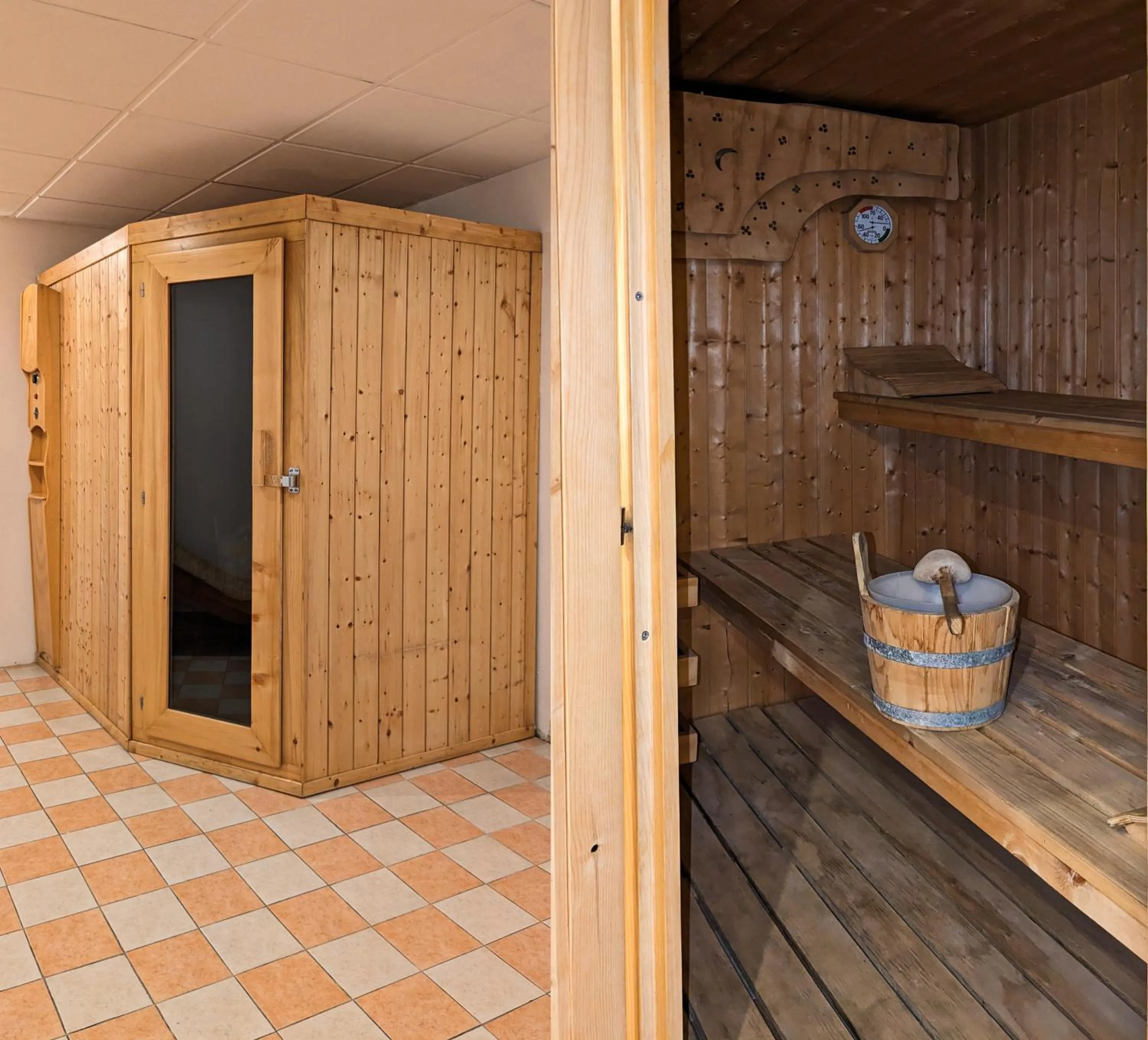 Sauna in Hotel Martini