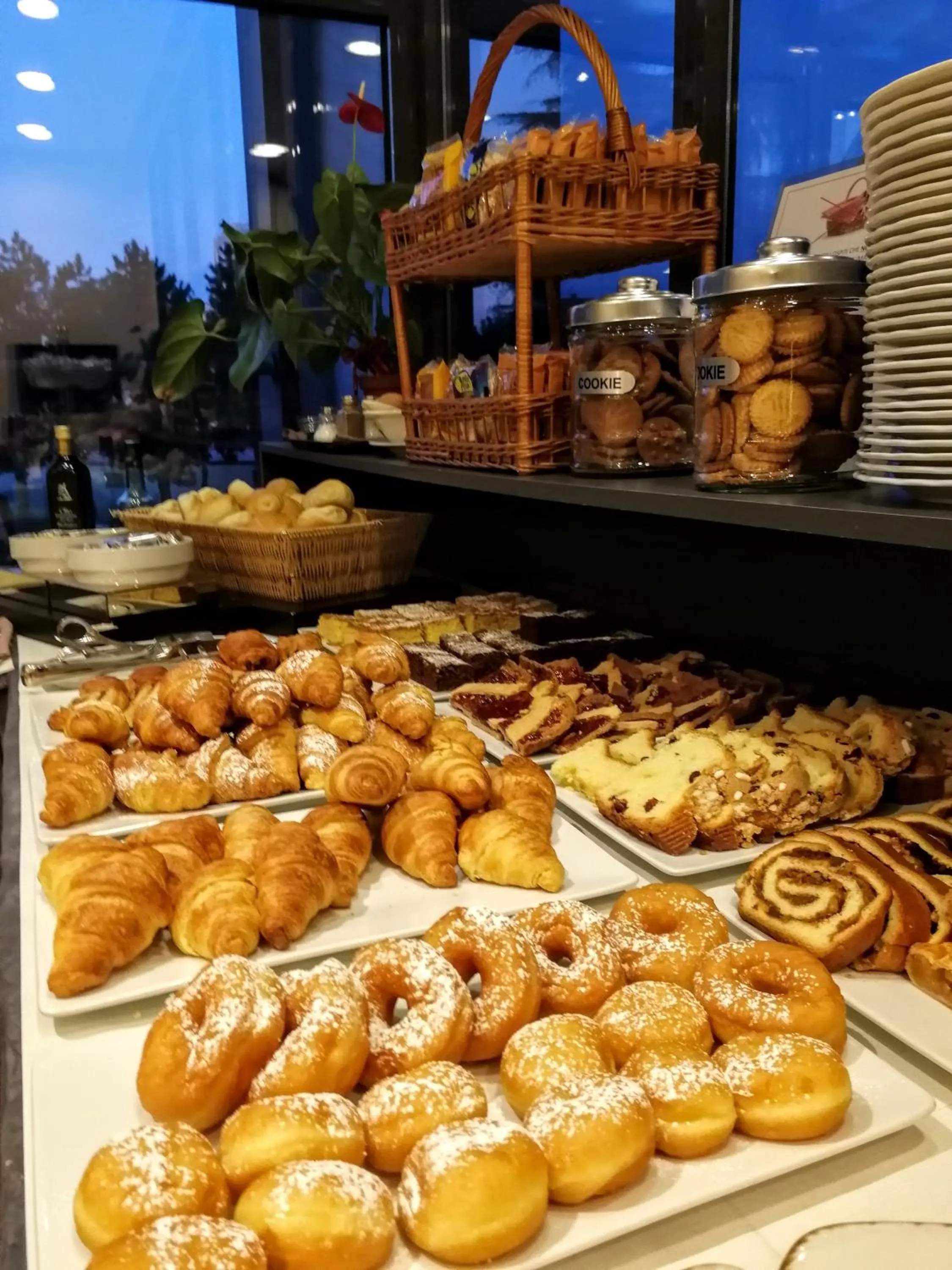 Buffet breakfast in Hotel Martini