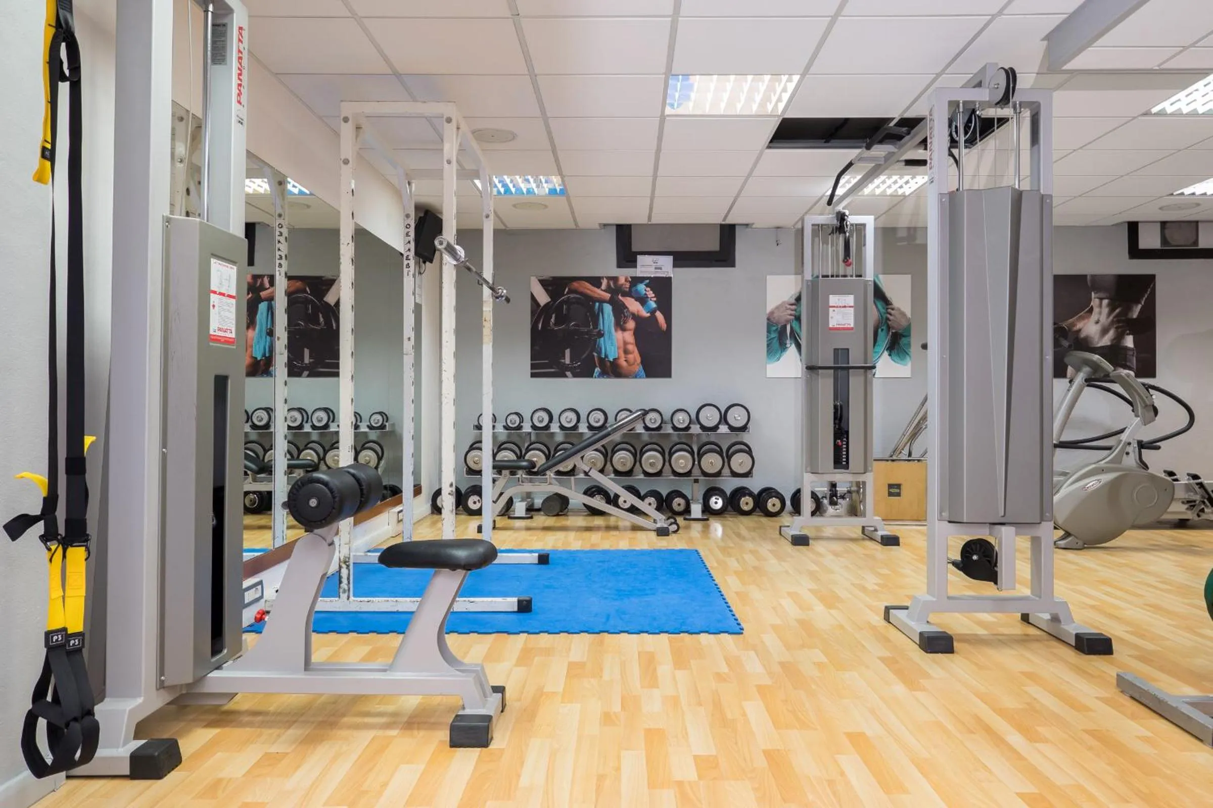 Fitness centre/facilities in Hotel Martini