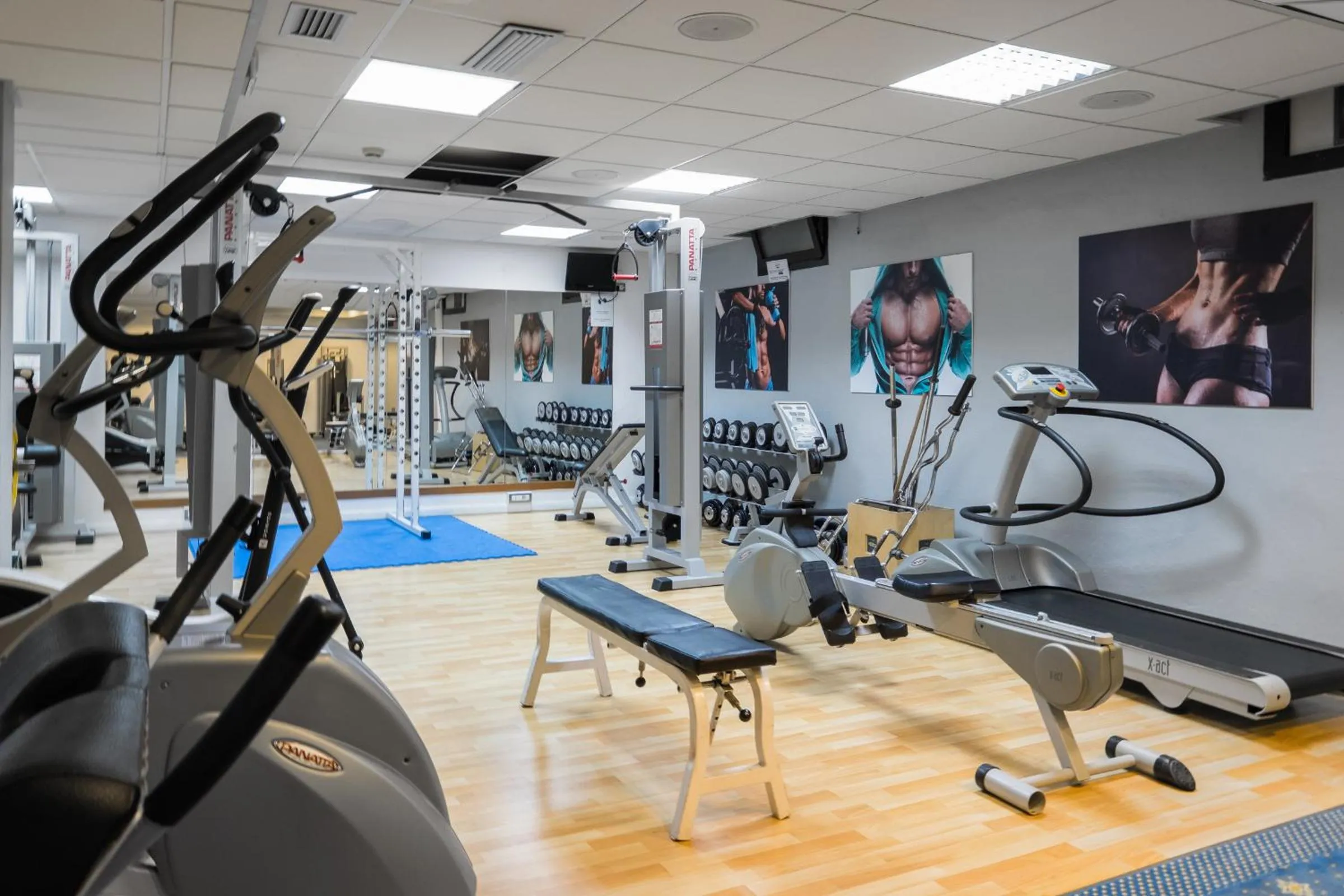 Fitness centre/facilities in Hotel Martini
