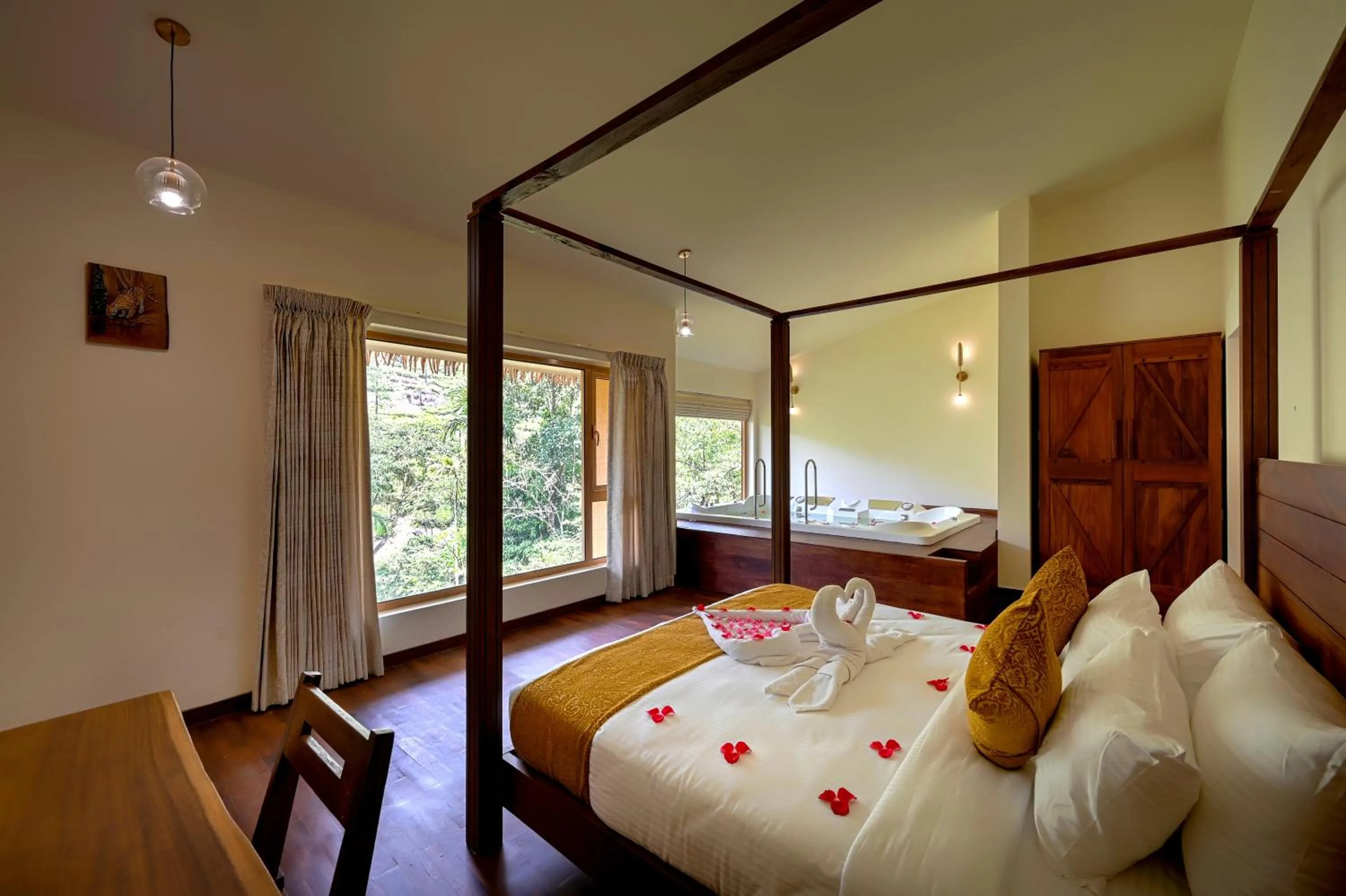 Bed in Maple Ash Resort