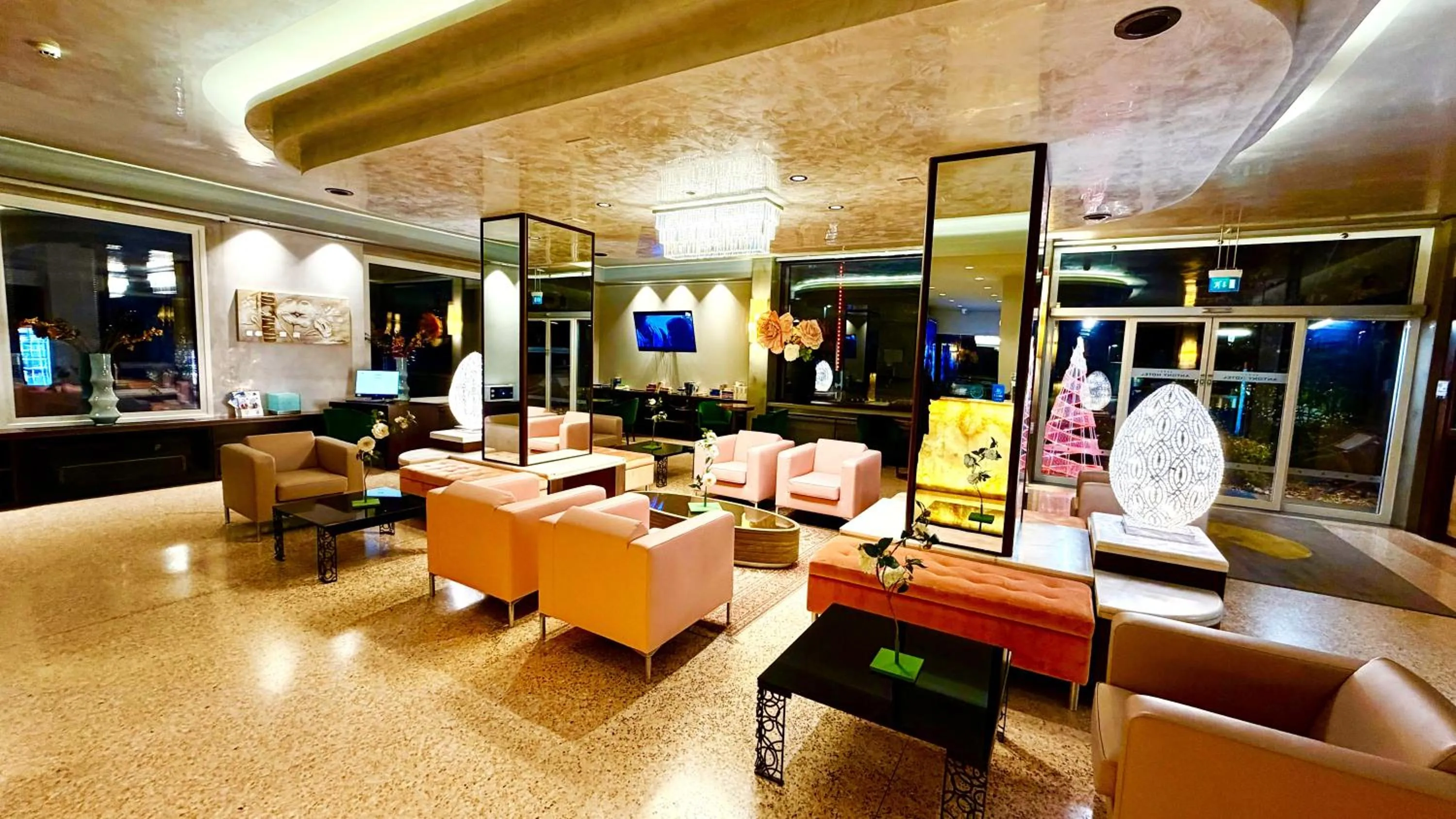 Lobby or reception in Antony Hotel - Venice Airport