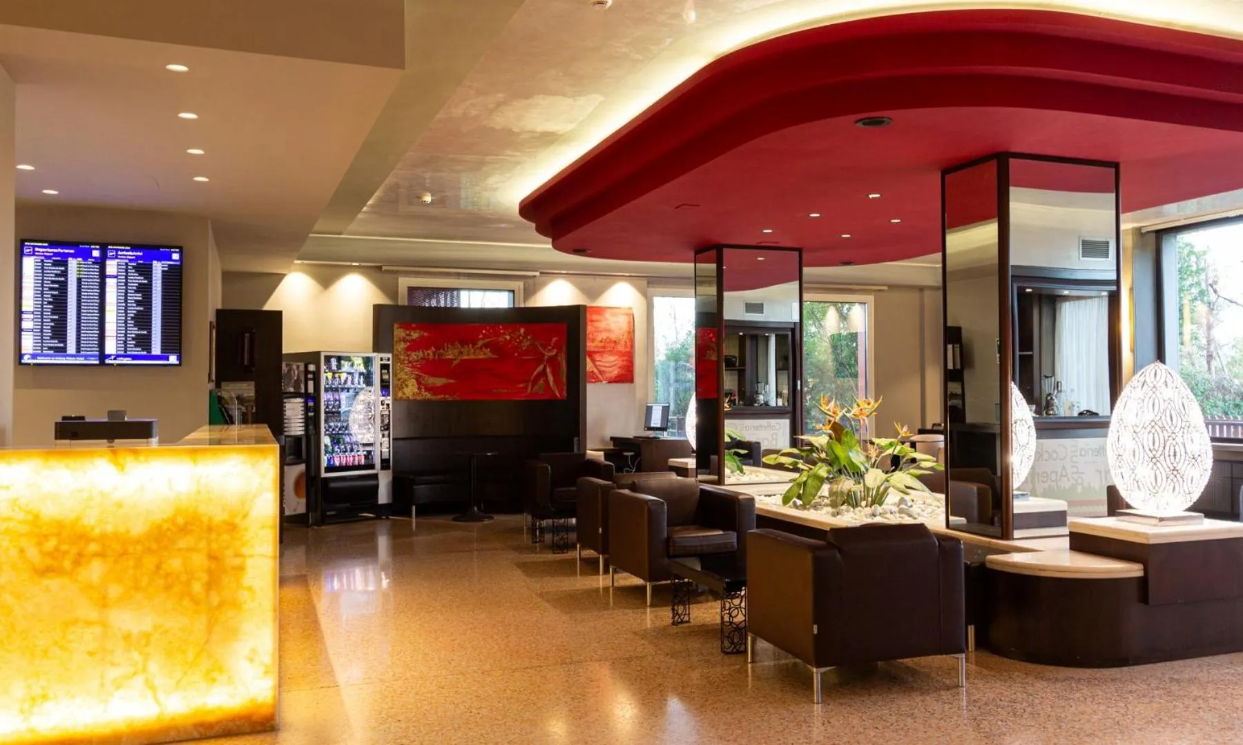 Lobby or reception in Antony Hotel - Venice Airport