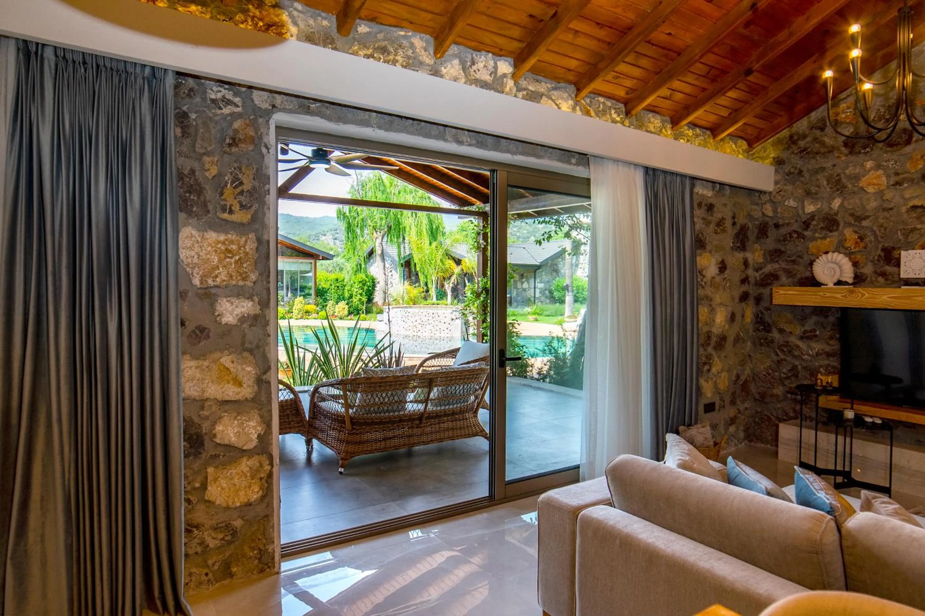 Living room in Kaya Villas Exclusive