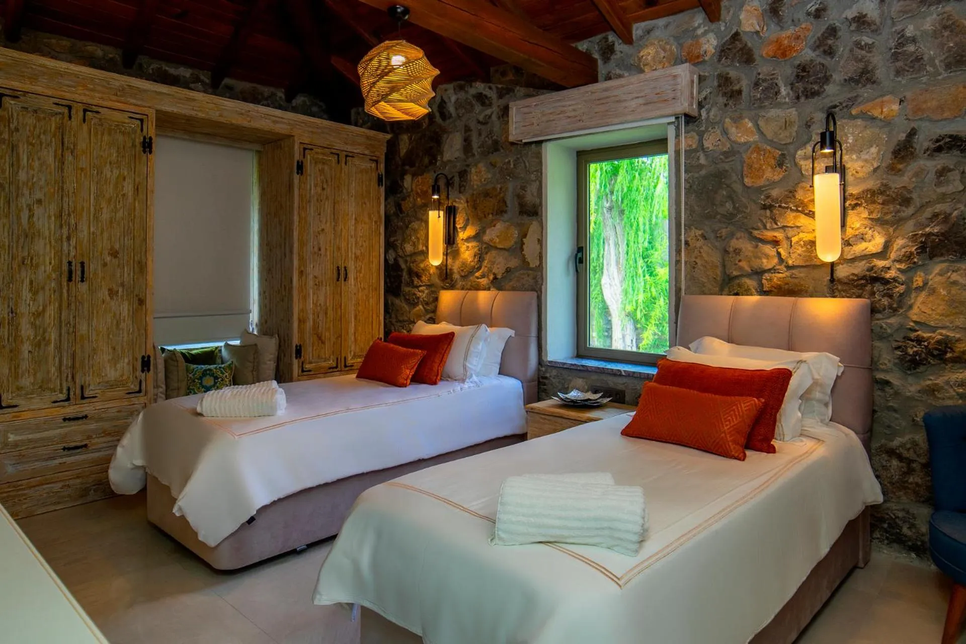 Bed in Kaya Villas Exclusive