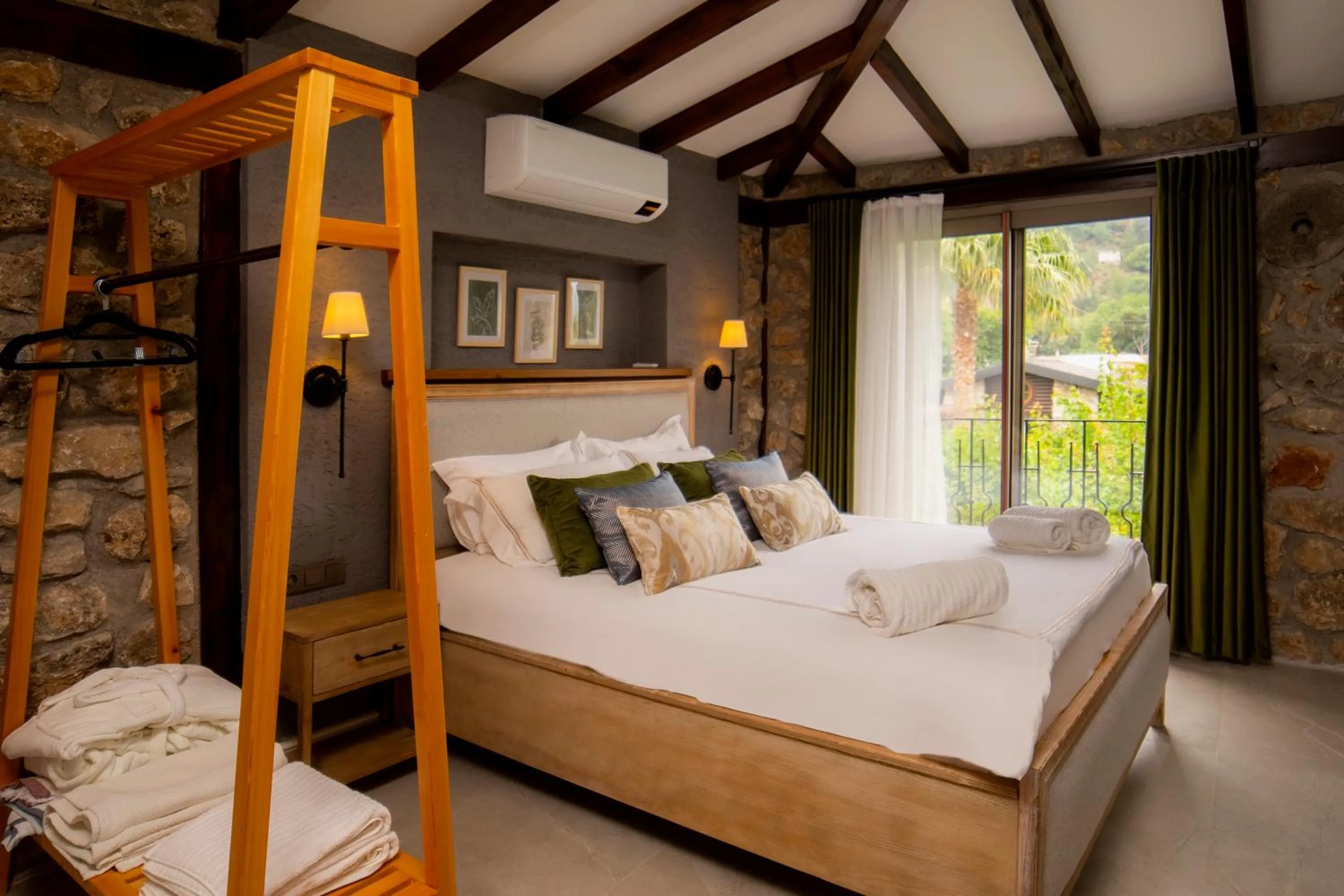 Bed in Kaya Villas Exclusive