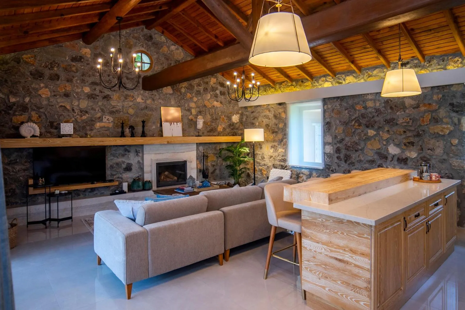 kitchen in Kaya Villas Exclusive