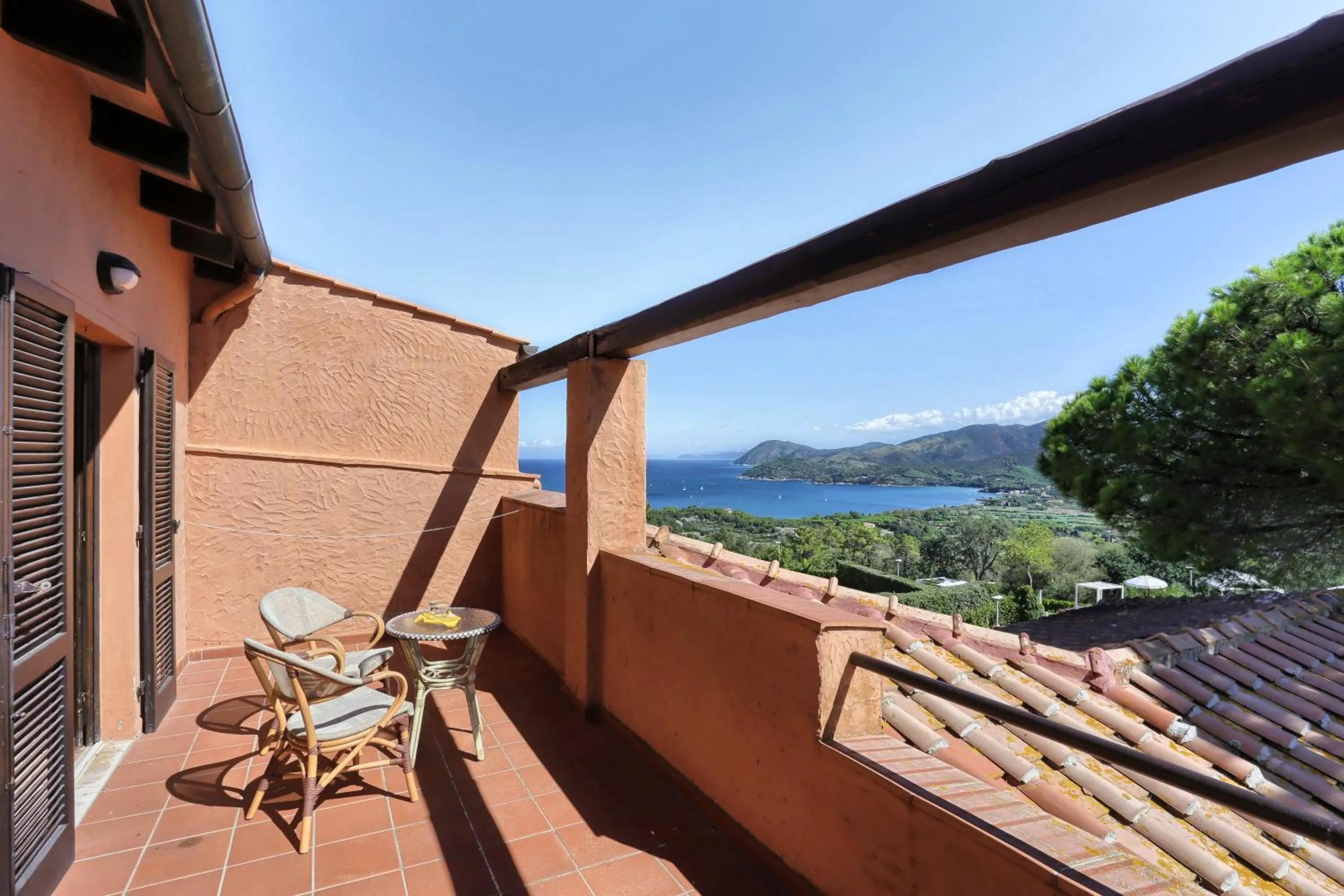 Patio in Resort Le Picchiaie