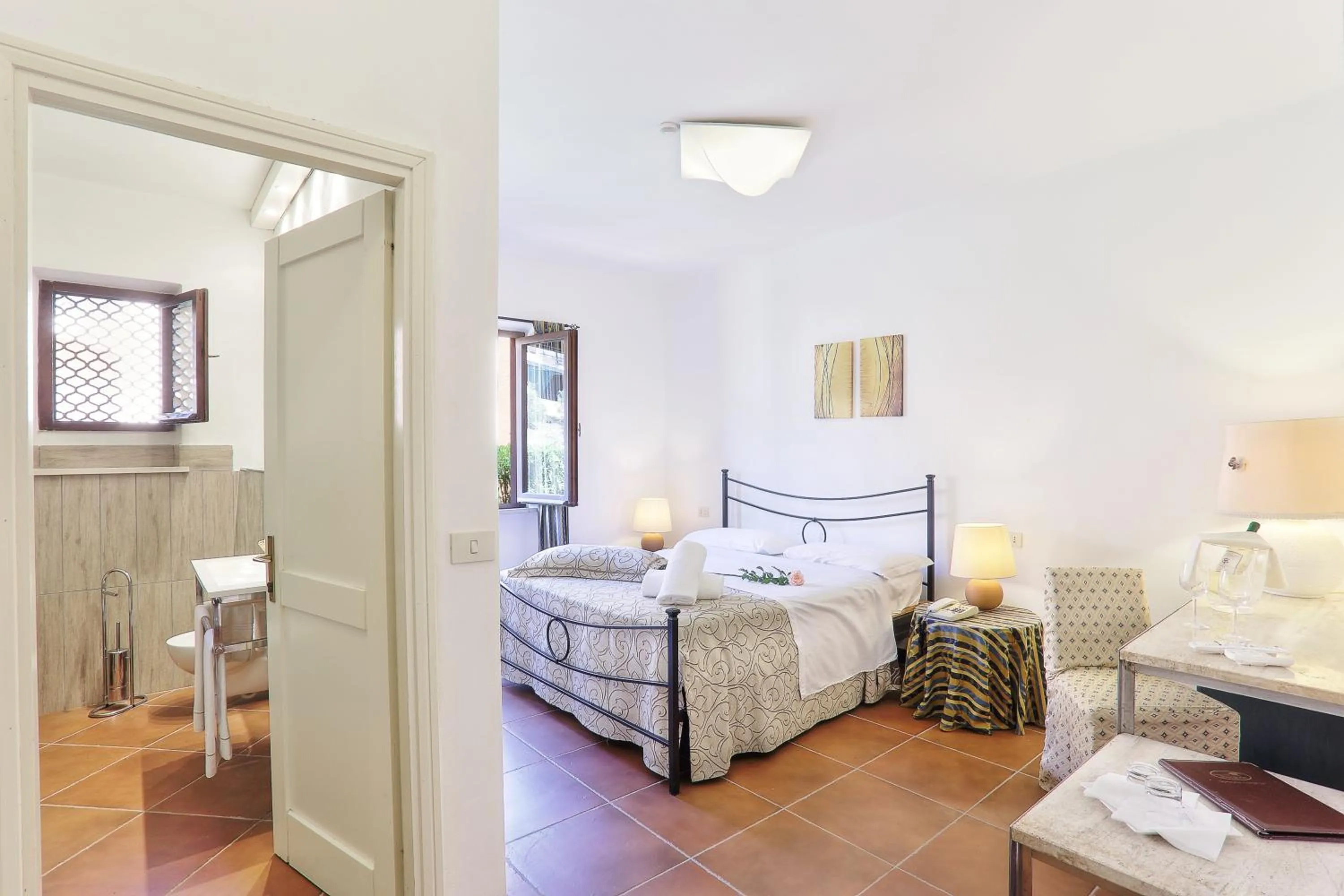 Bed in Resort Le Picchiaie