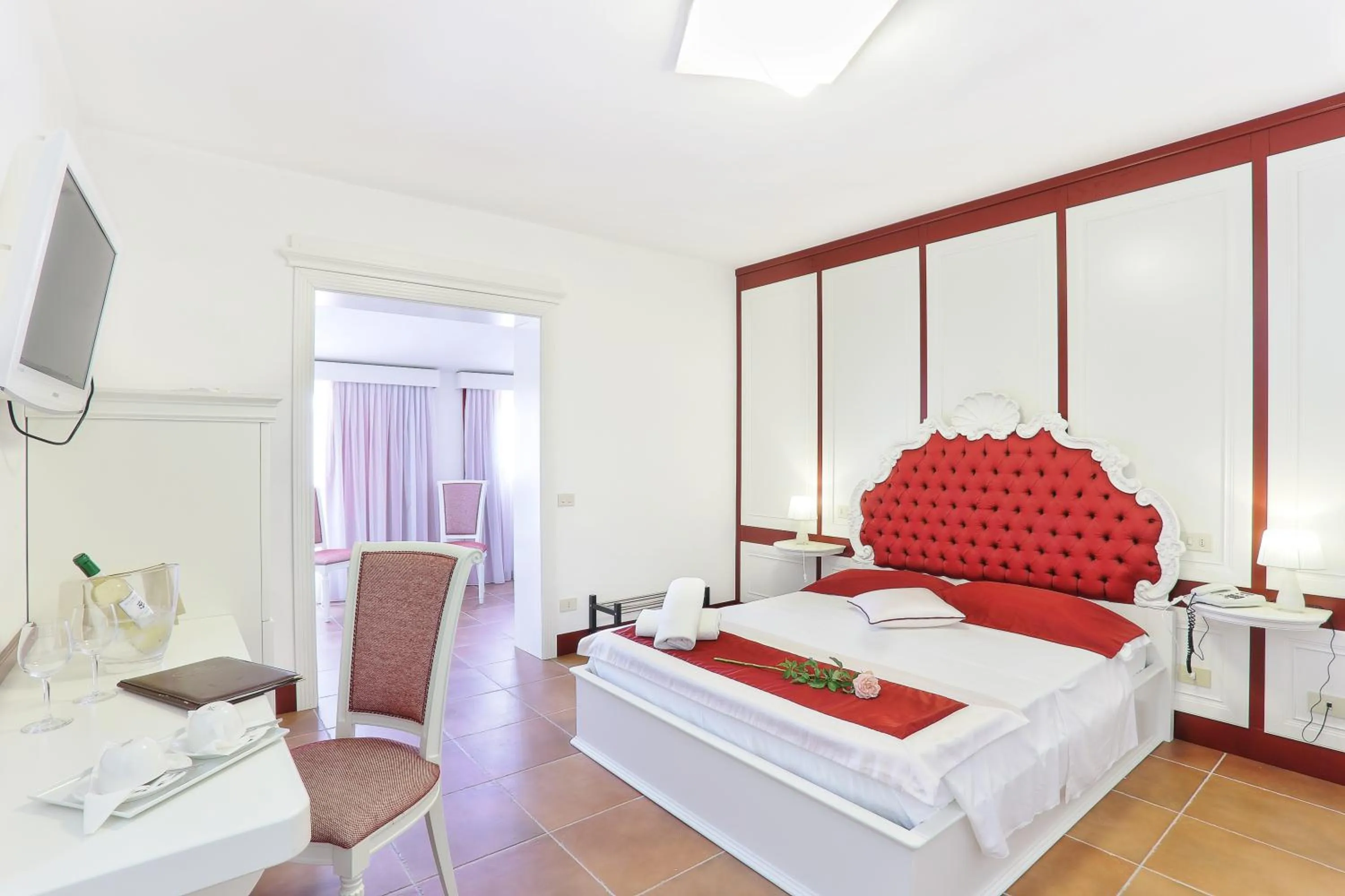 Bed in Resort Le Picchiaie