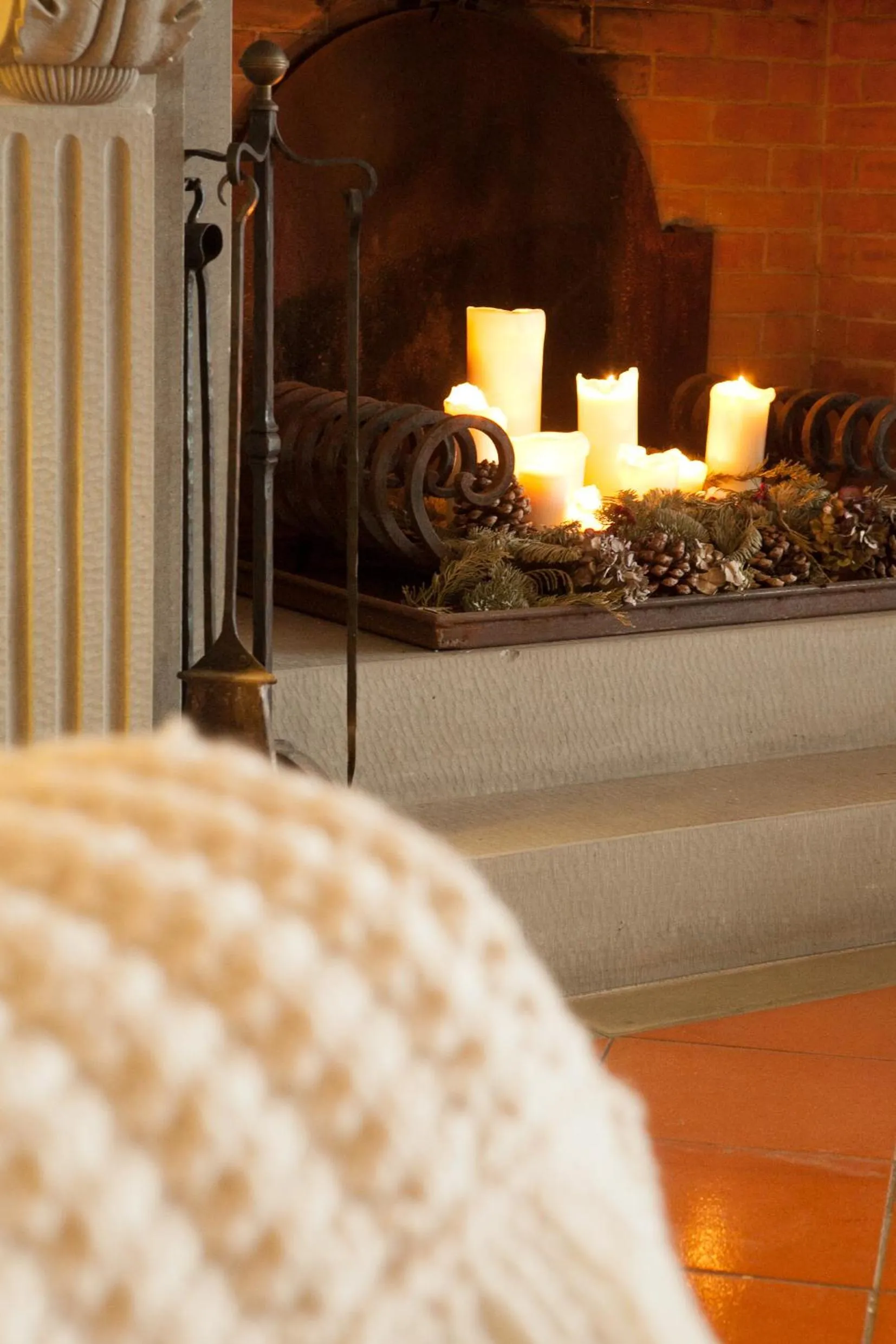 Communal lounge/ TV room in Relais Santa Chiara Hotel - Tuscany Charme