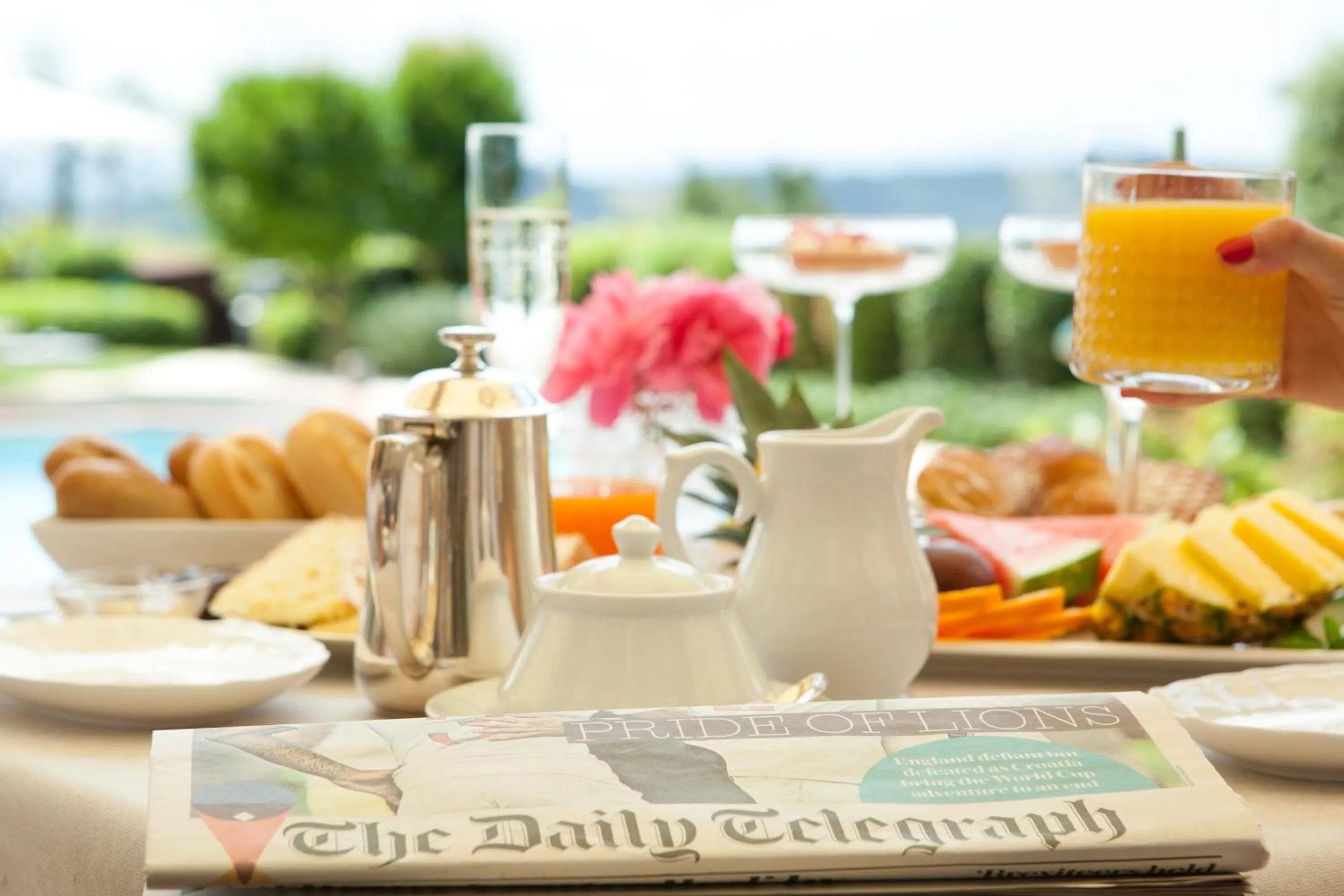 Balcony/Terrace in Relais Santa Chiara Hotel - Tuscany Charme