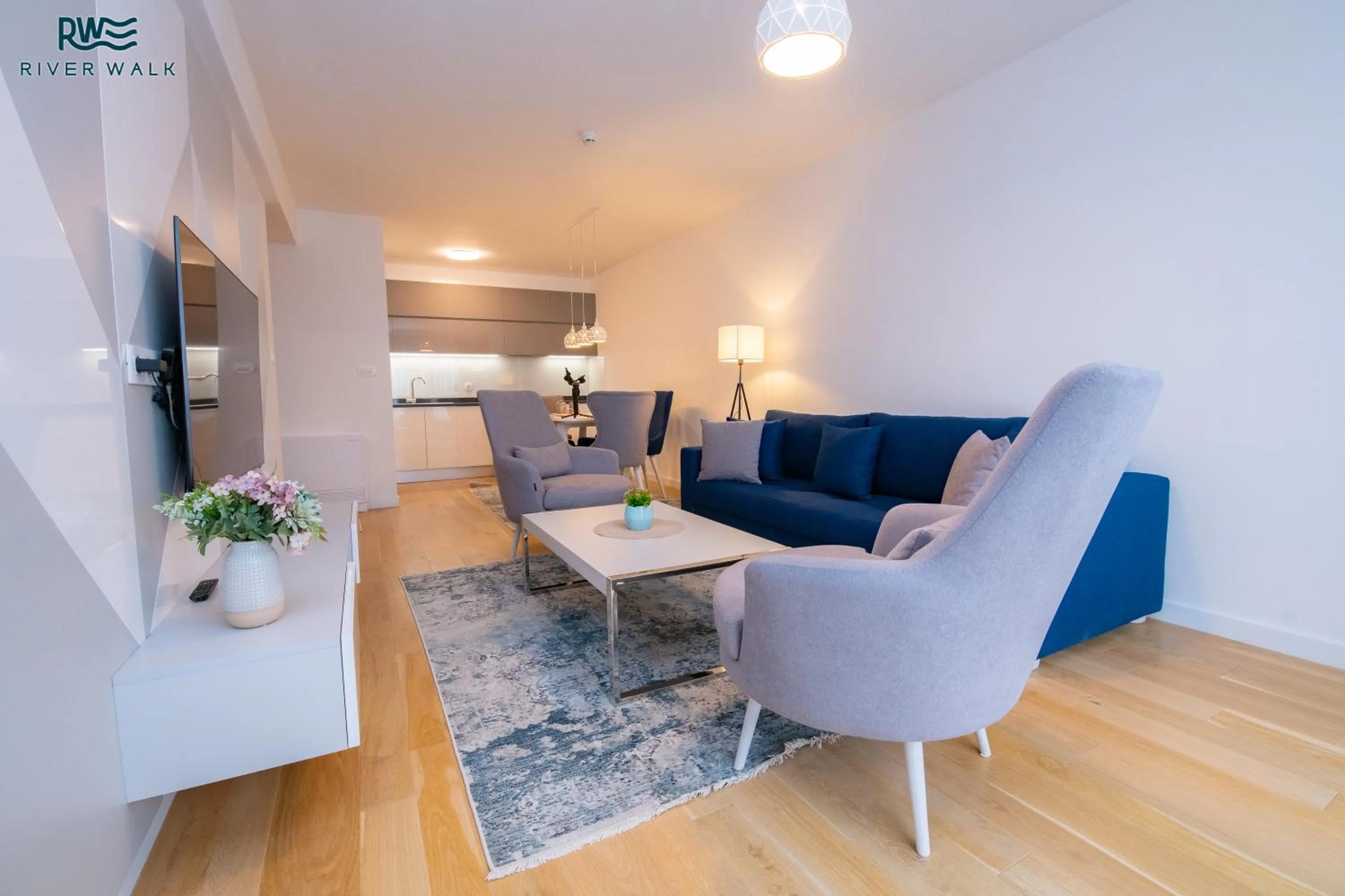 Living room in River Walk Sarajevo