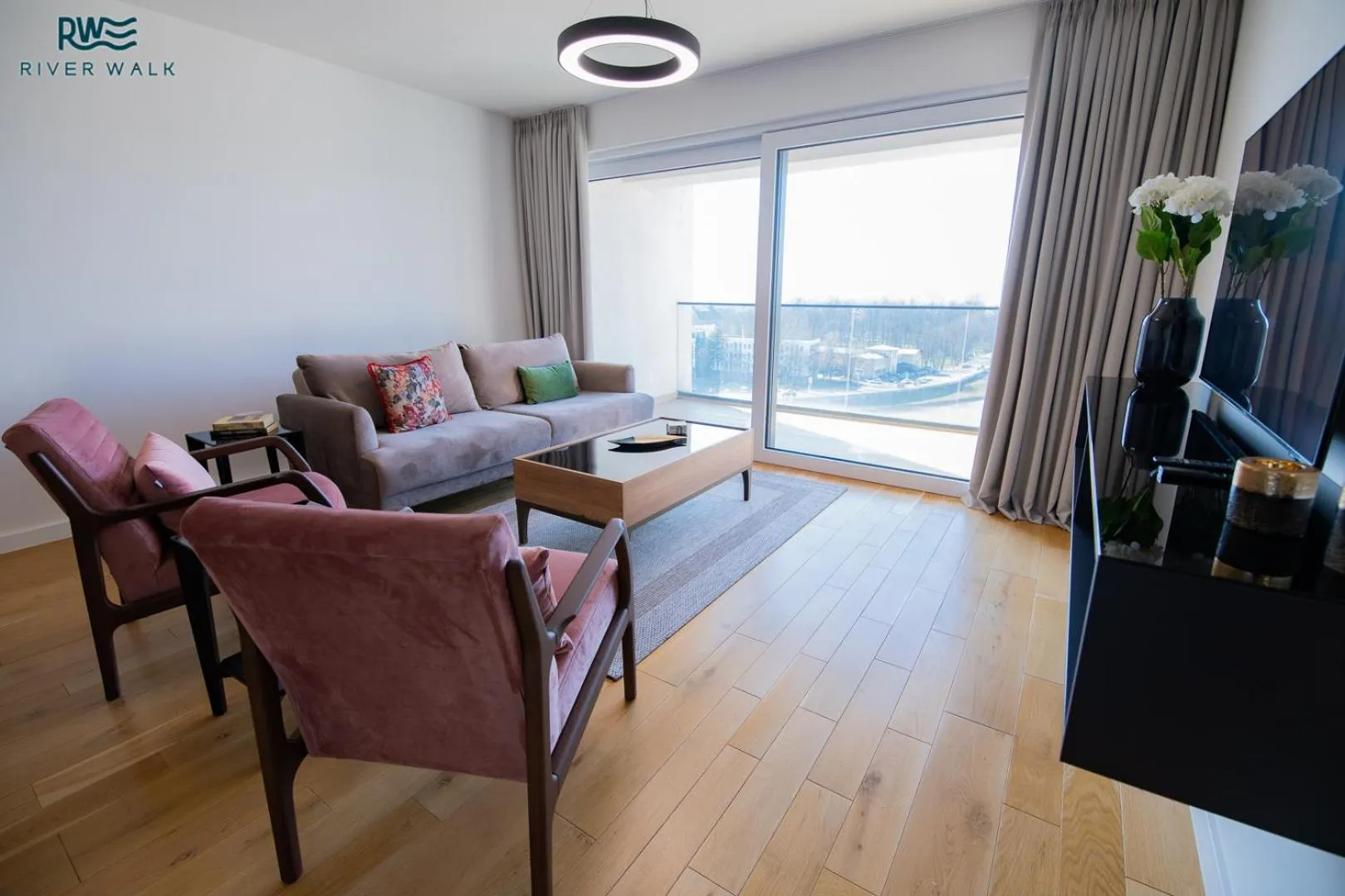 Living room in River Walk Sarajevo