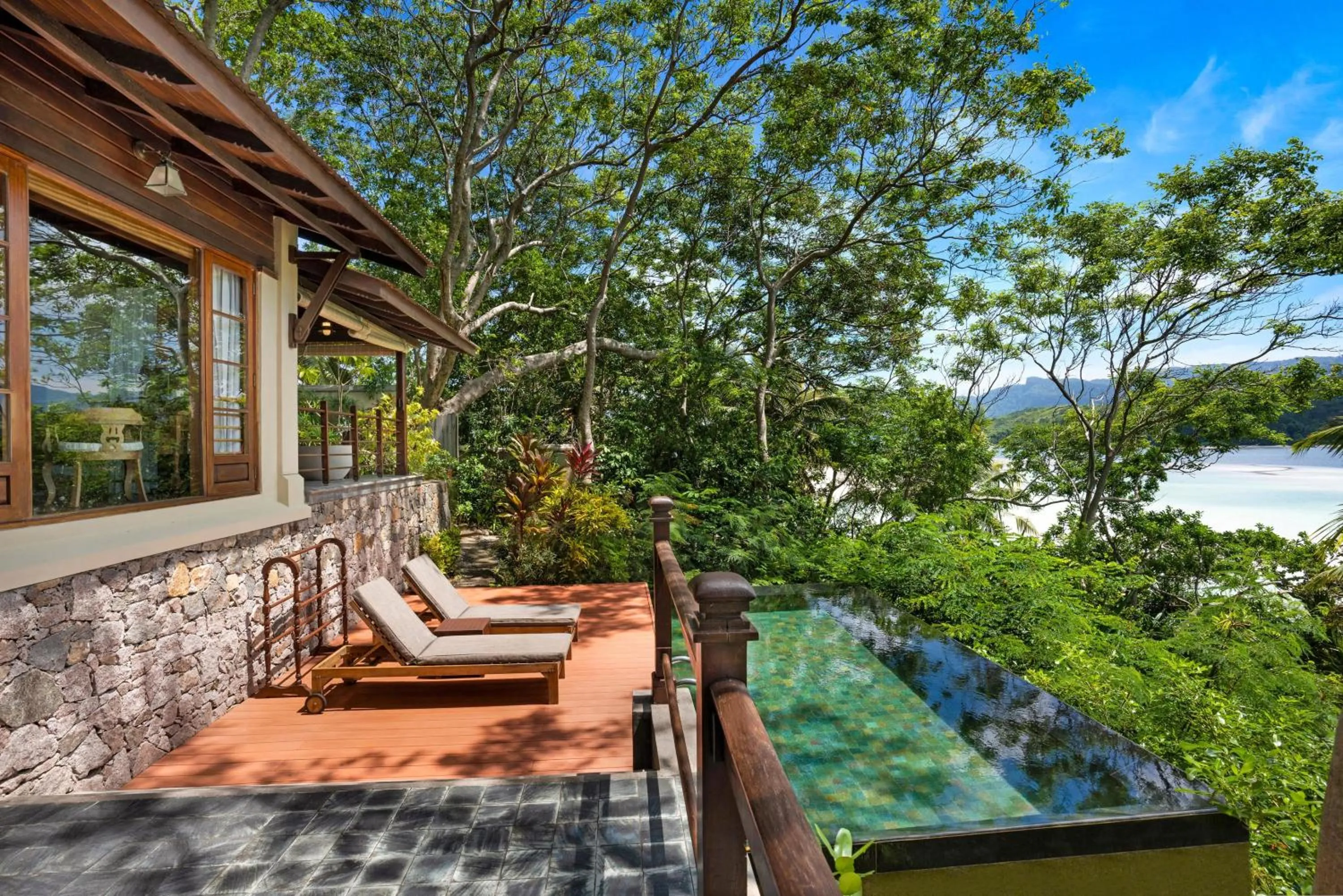 Balcony/Terrace in JA Enchanted Island Resort Seychelles