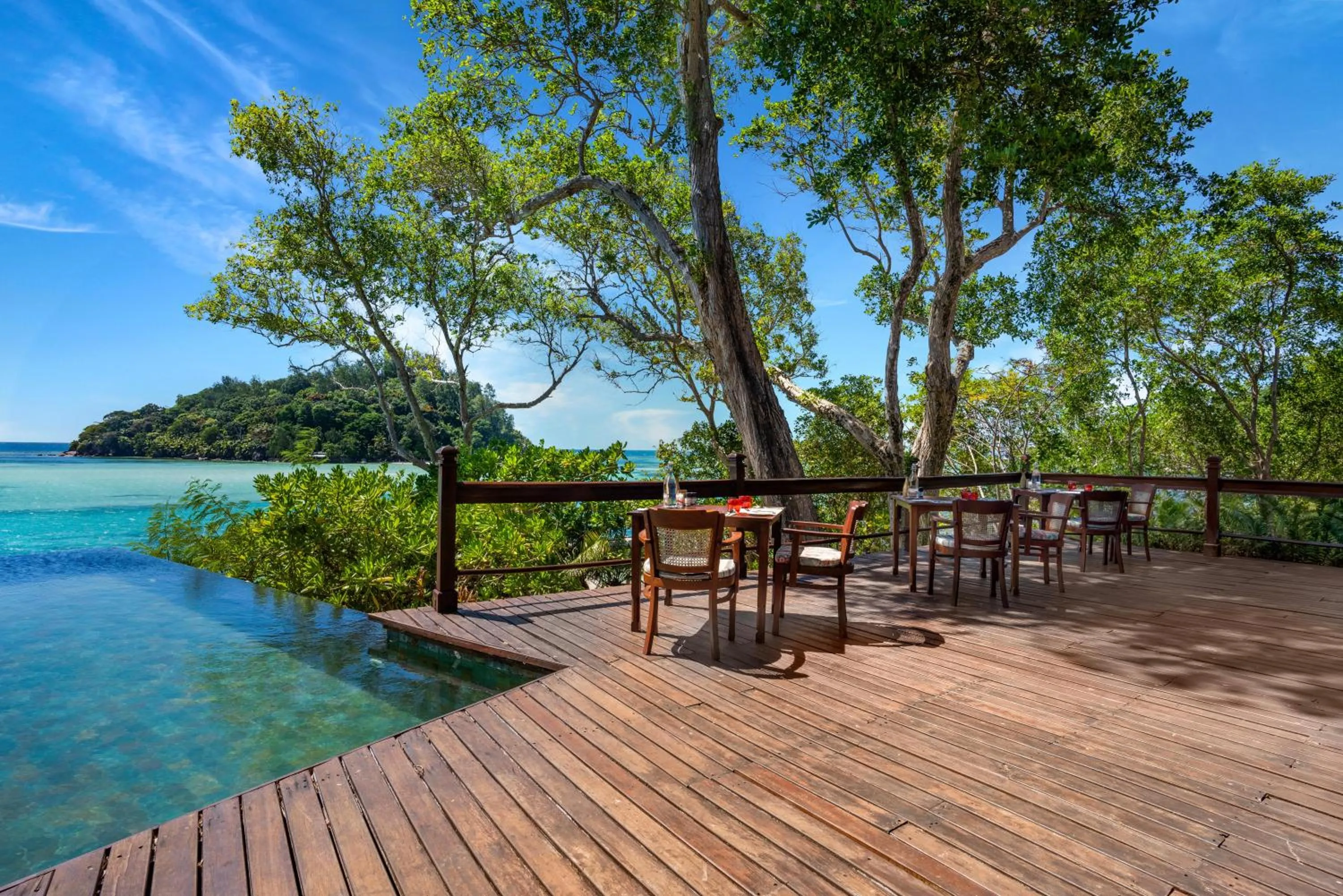 Restaurant/places to eat in JA Enchanted Island Resort Seychelles