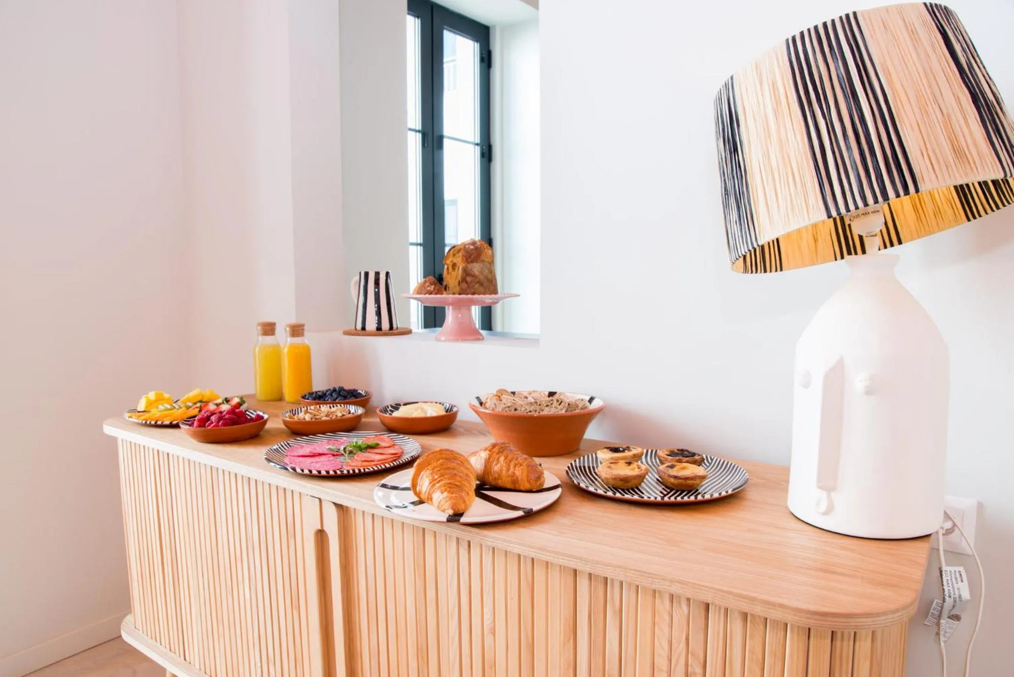 Food in Casa Rosa Villa with Pool in Olhao Centre