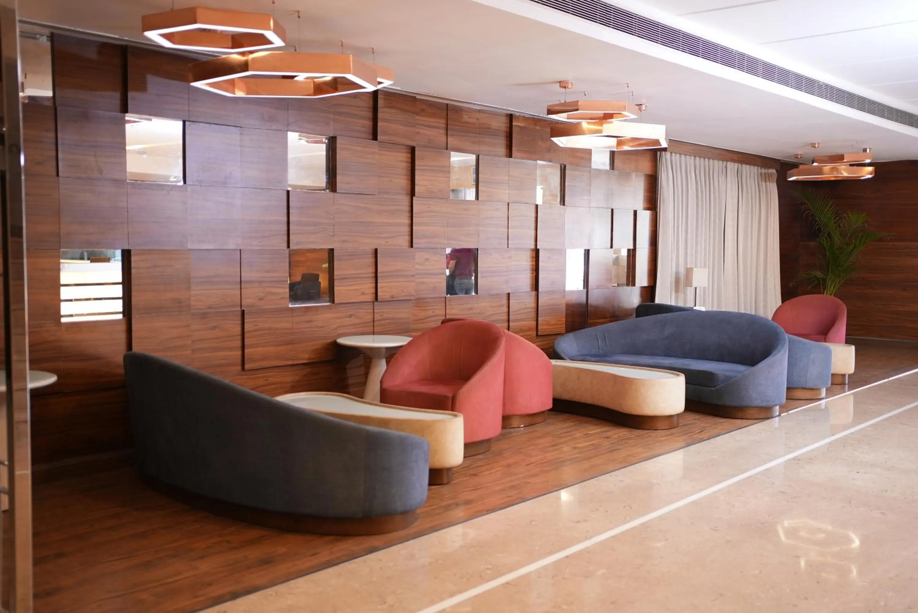 Seating area in Rang Lords Inn Bharuch