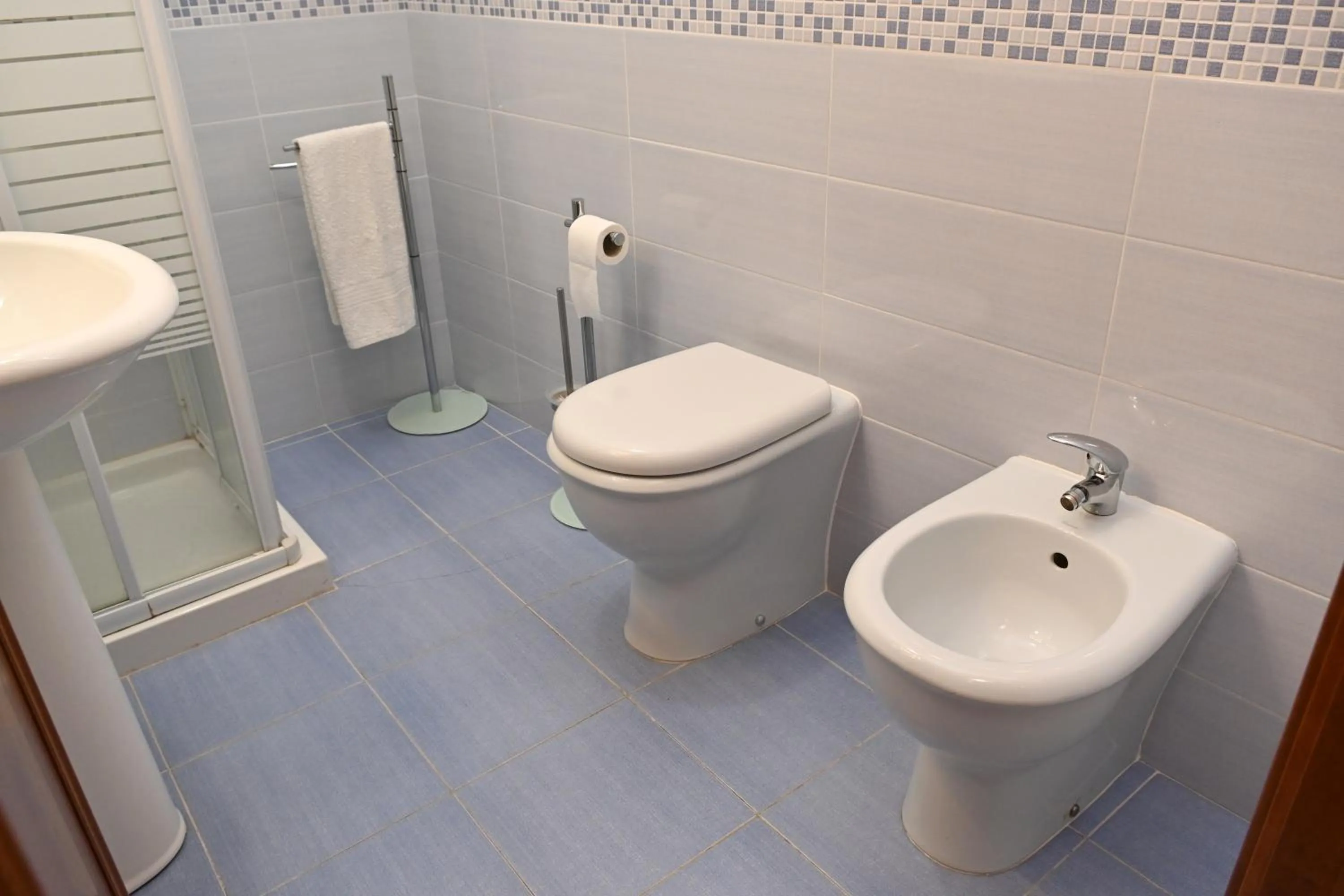 Shower in B&B a Capua - I PORTICI del centro