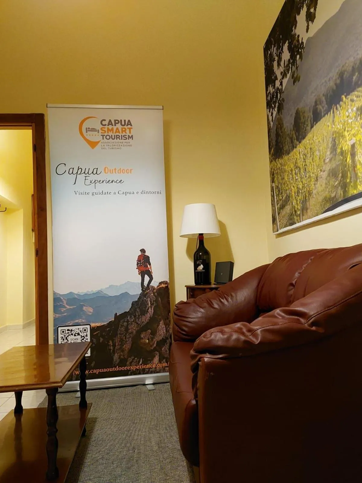 Seating area in B&B a Capua - I PORTICI del centro