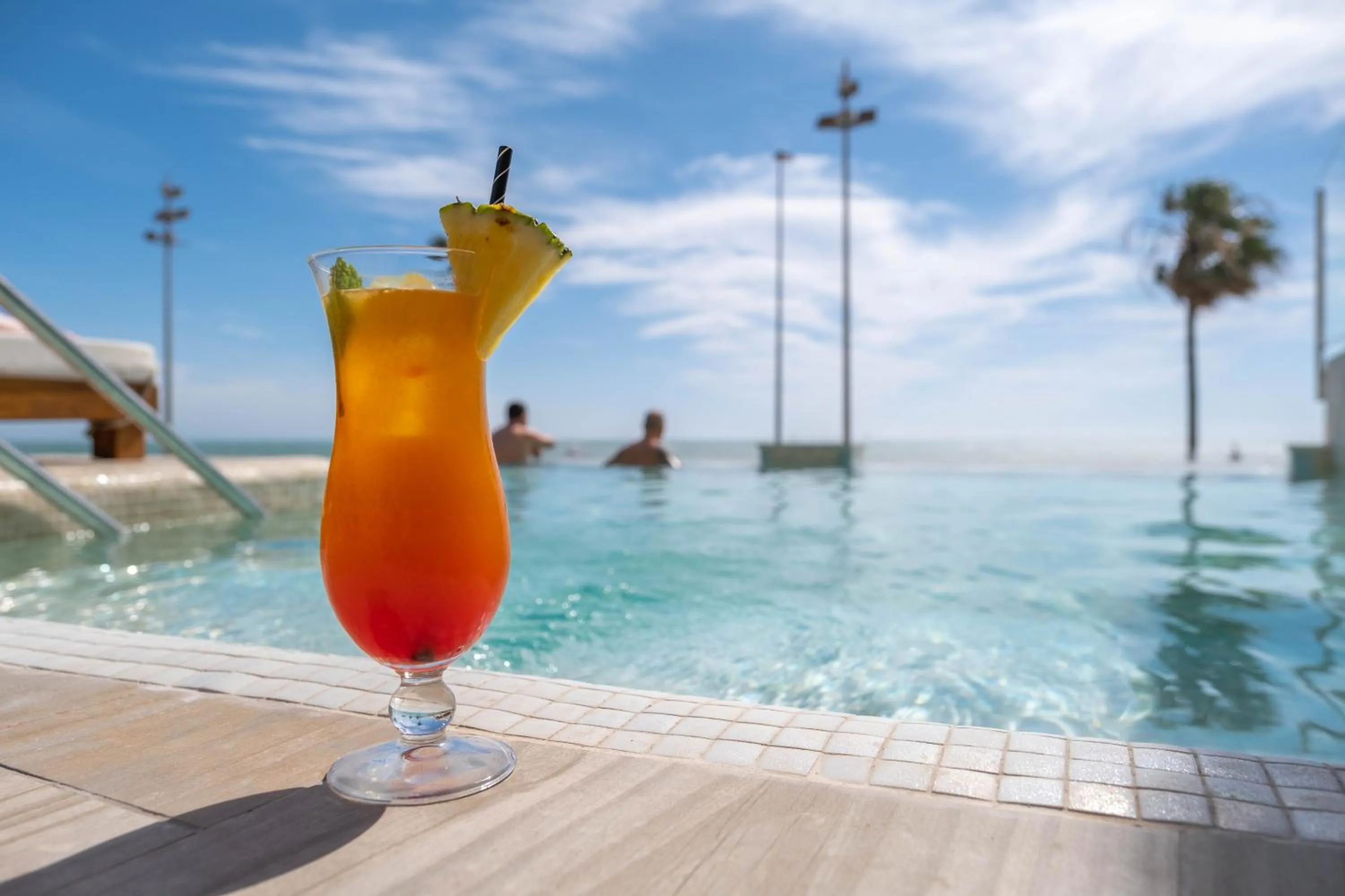 Swimming pool in Cádiz Bahía by QHotels