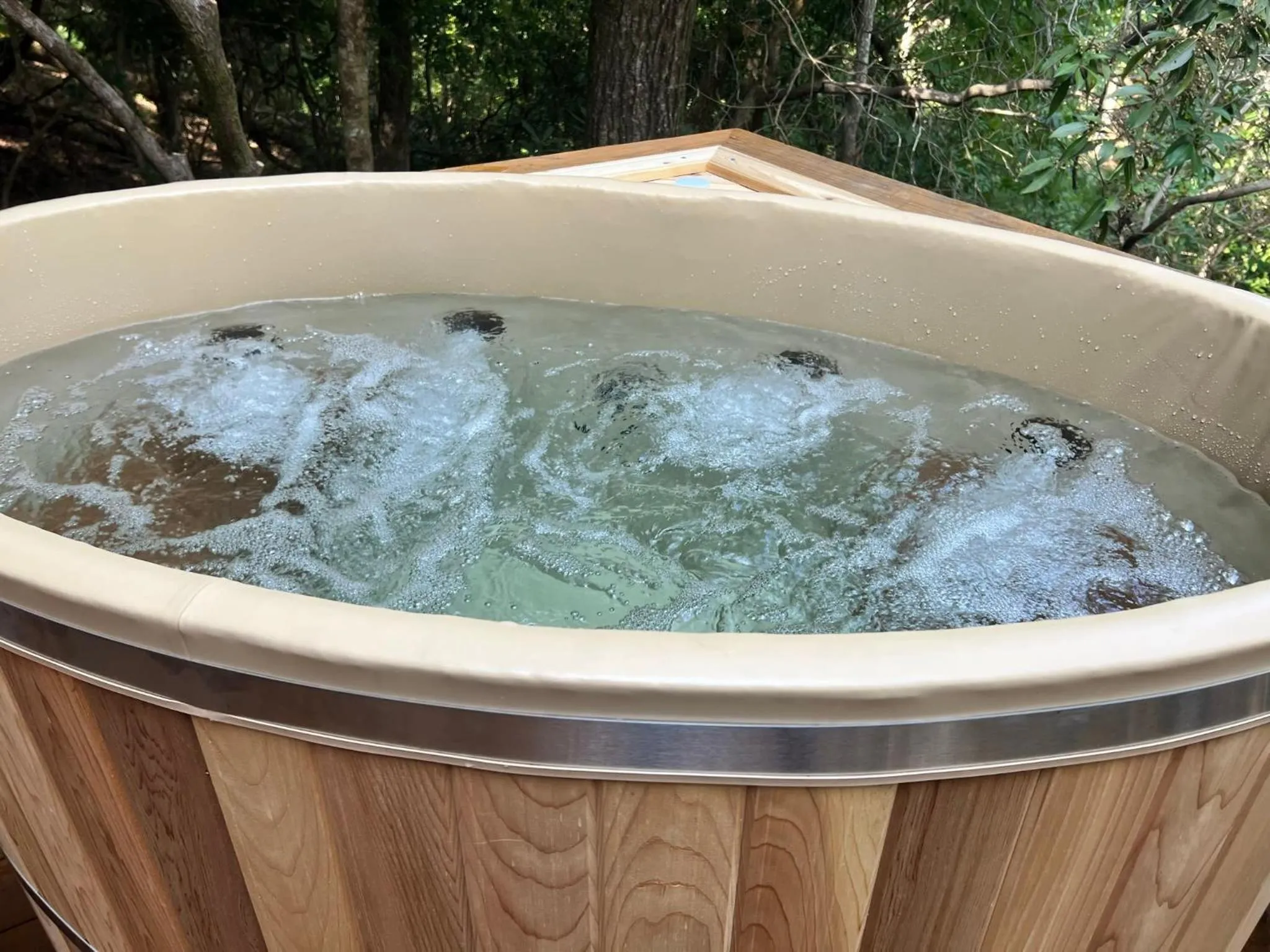Log Cabin with Mountain View and Privacy