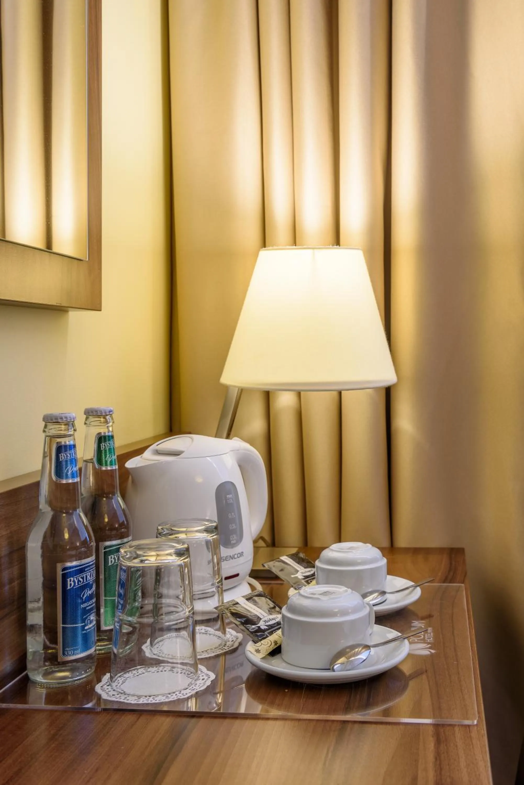 Coffee/tea facilities in Hotel Podium