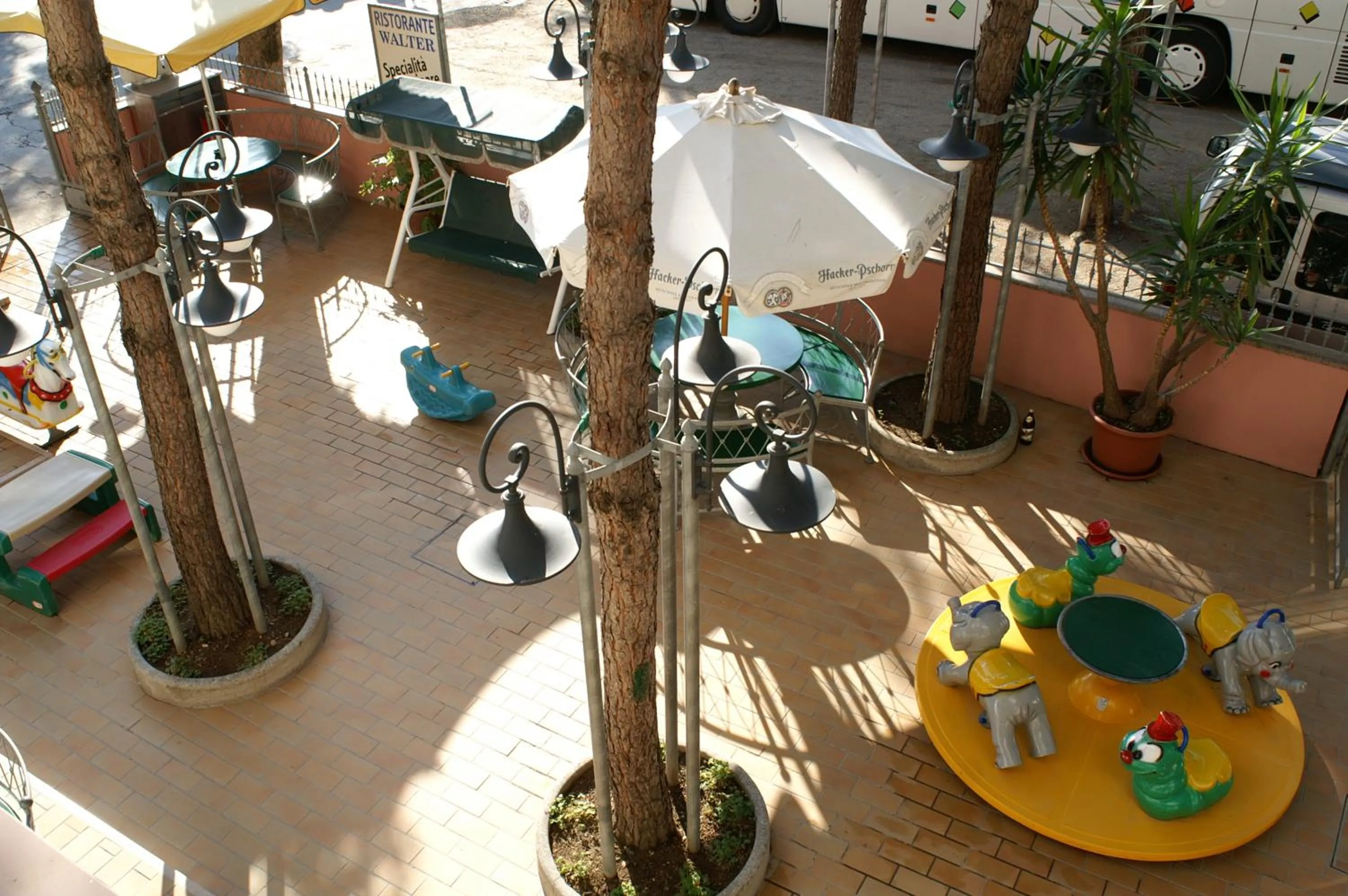 Garden in Hotel Walter