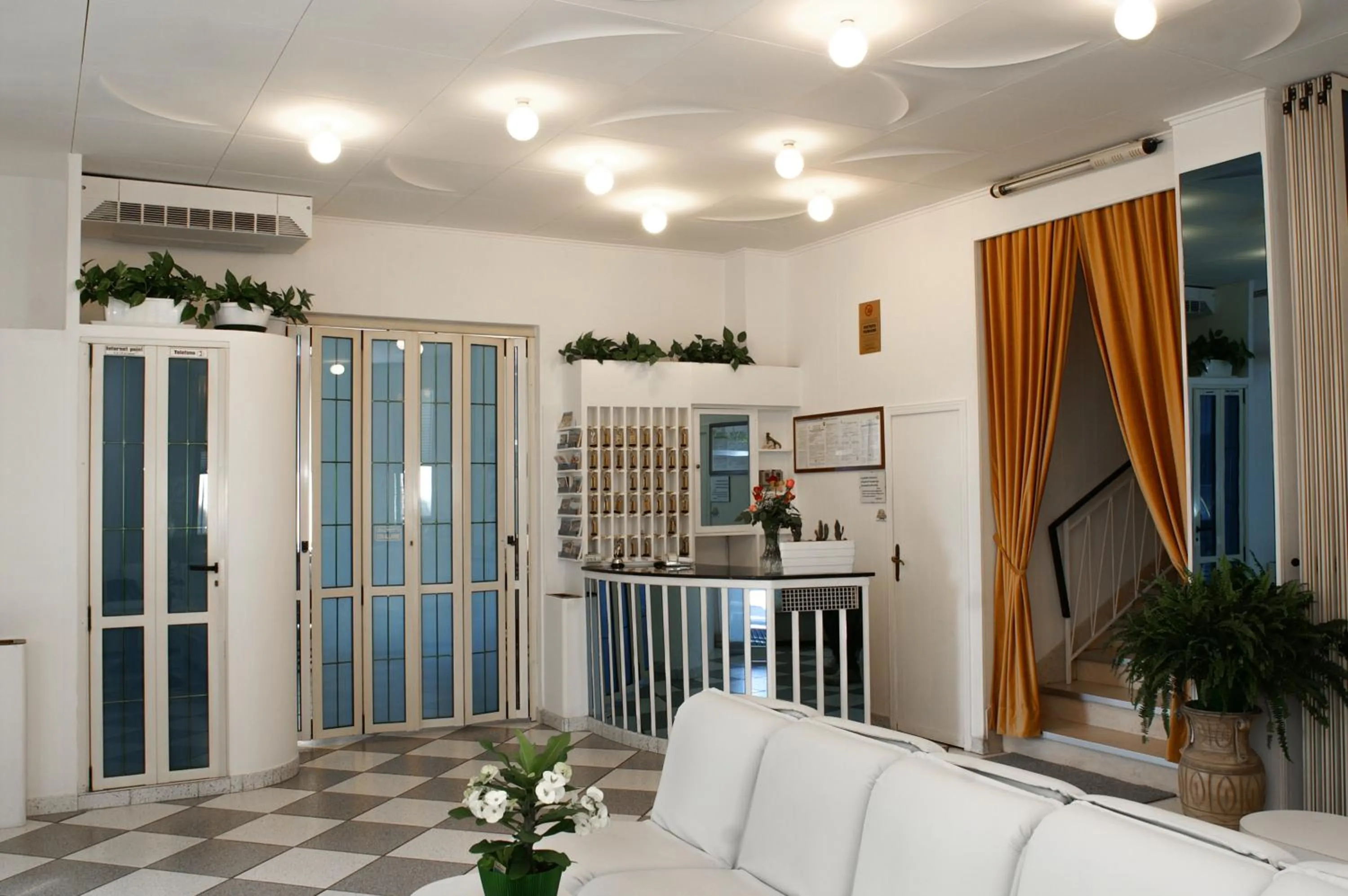 Lobby or reception in Hotel Walter