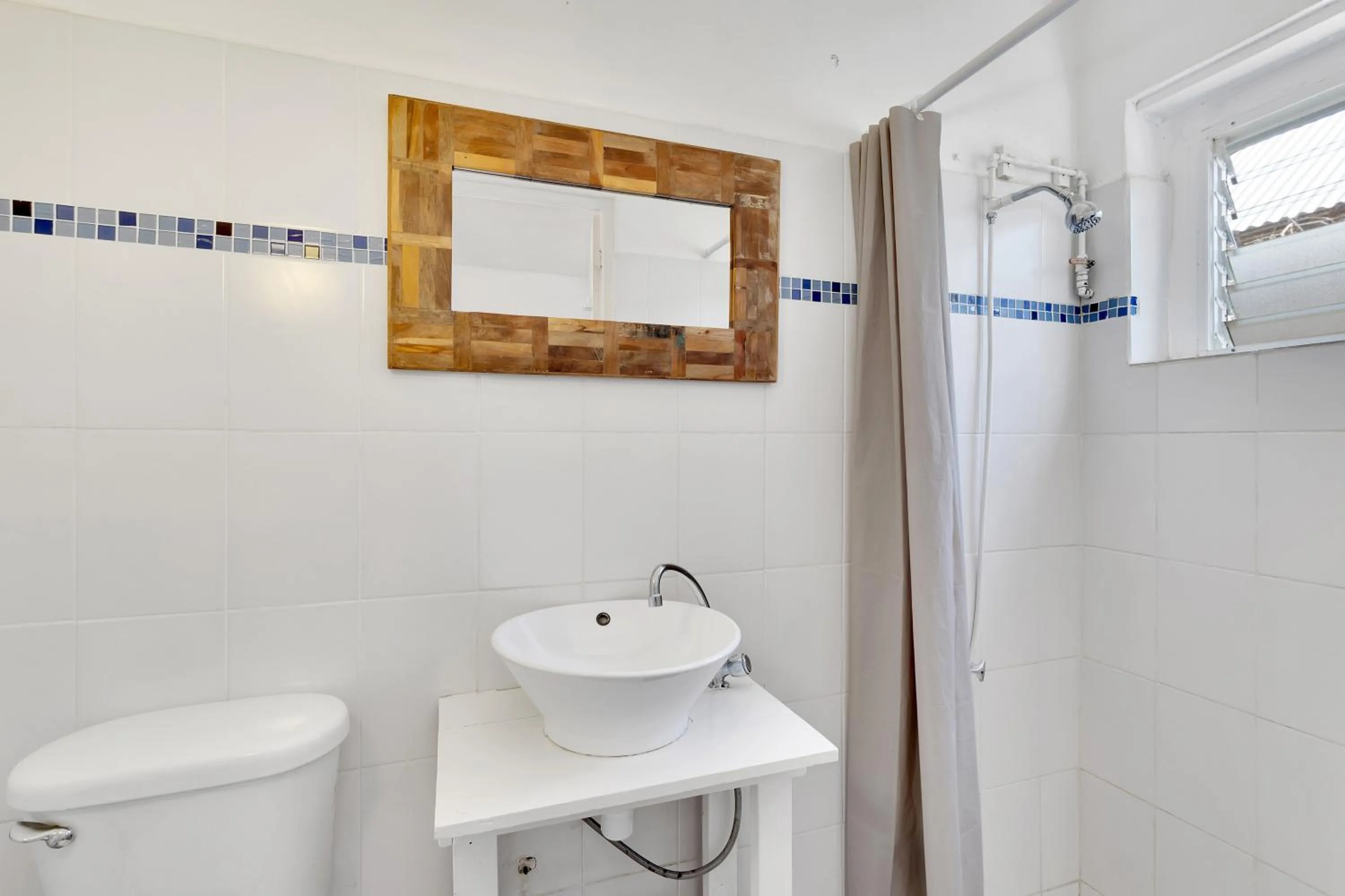 Shower in The Hut Bonaire