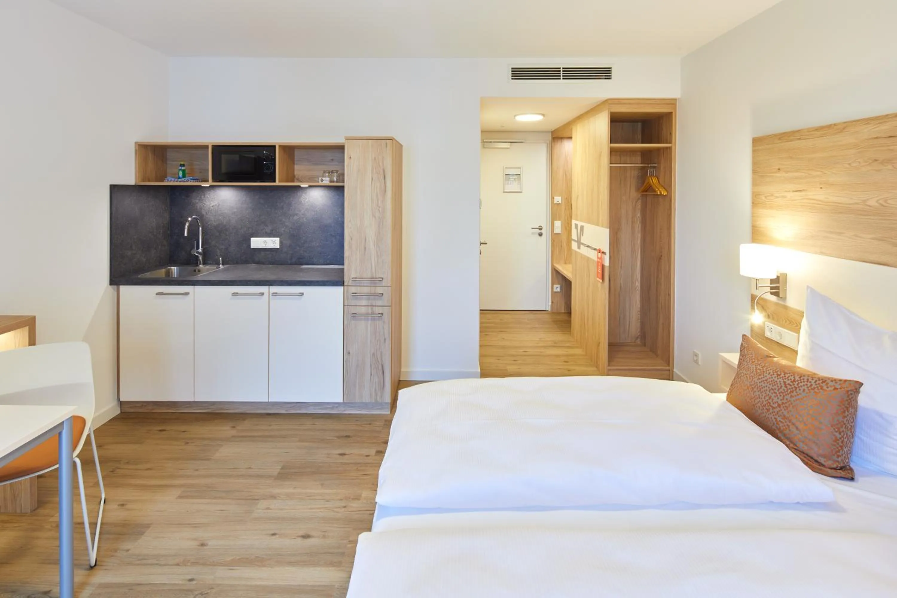 Bed in VR-Serviced Apartments Gerstungen