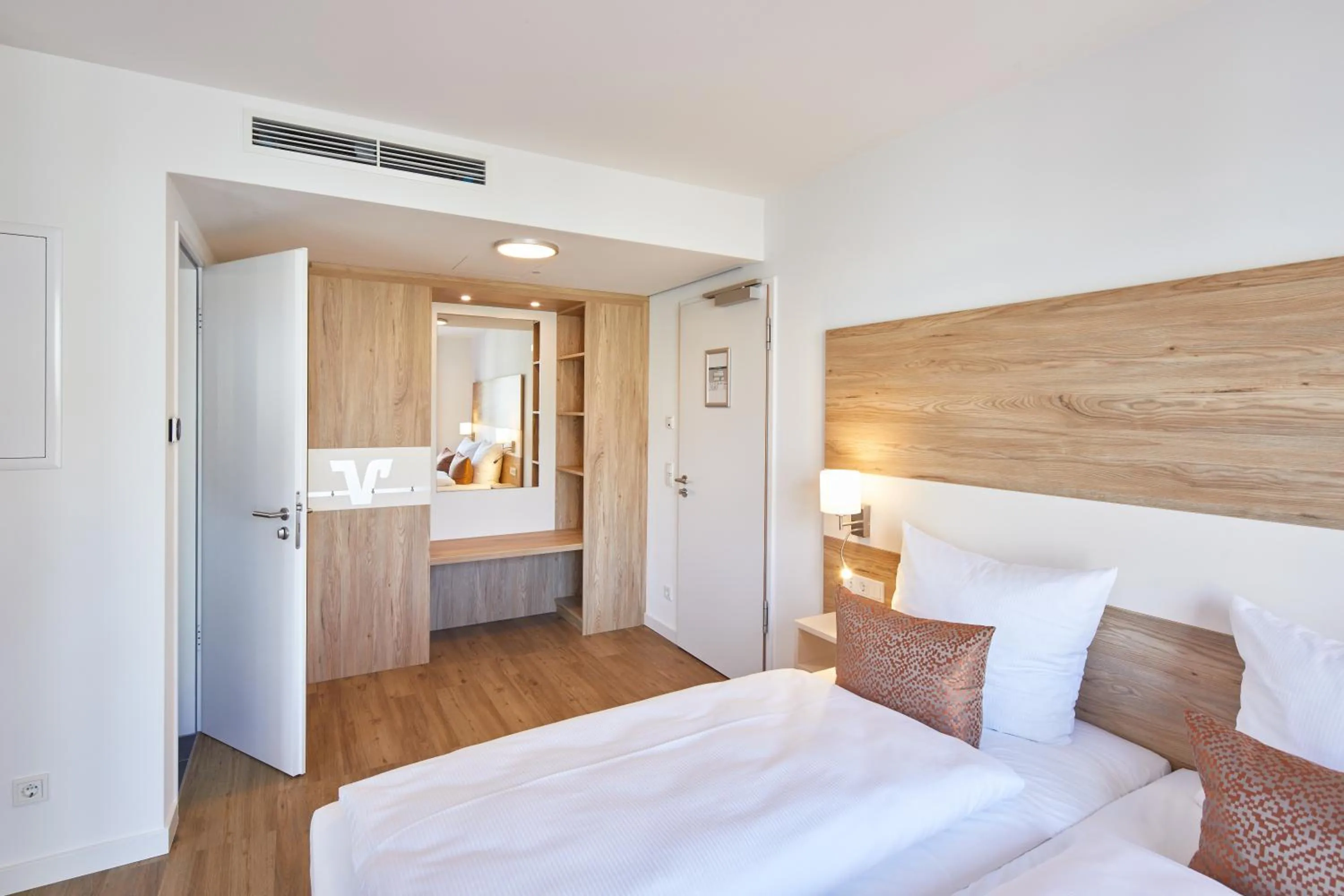 Bed in VR-Serviced Apartments Gerstungen