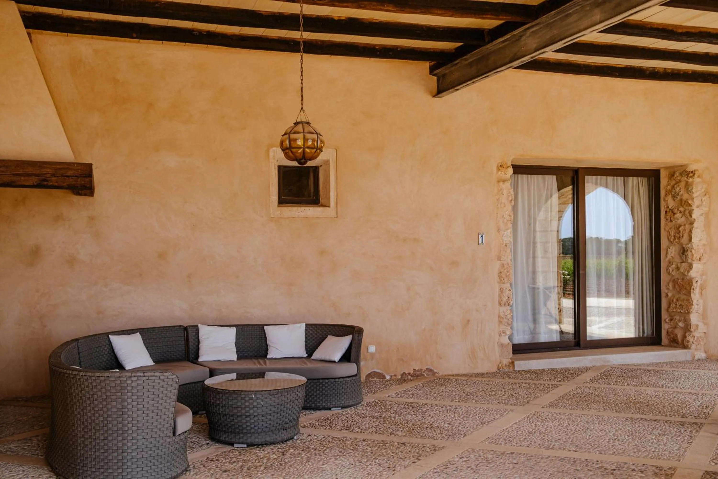 Patio in Finca Gomera - Agroturismo Hotel