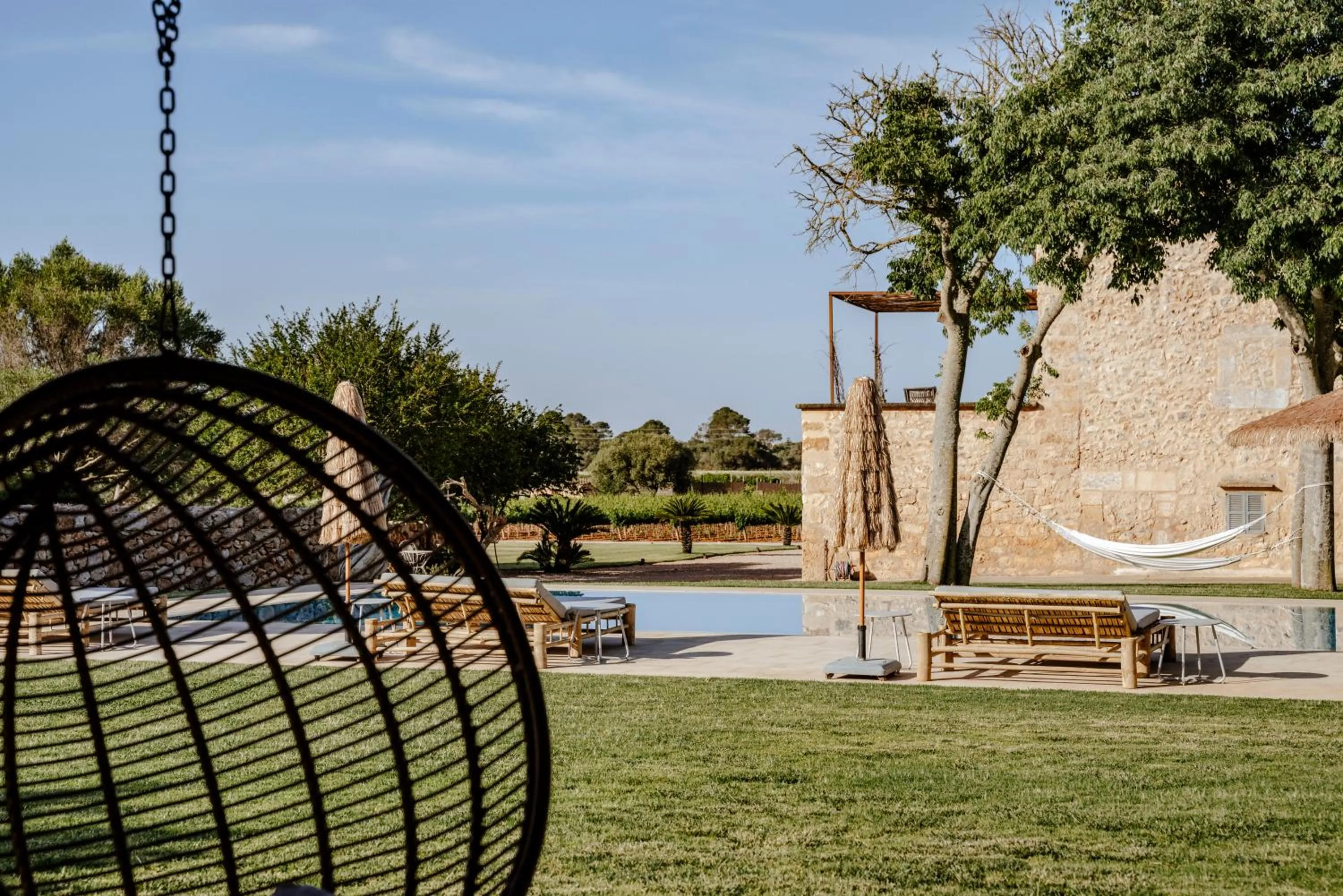 Garden view in Finca Gomera - Agroturismo Hotel