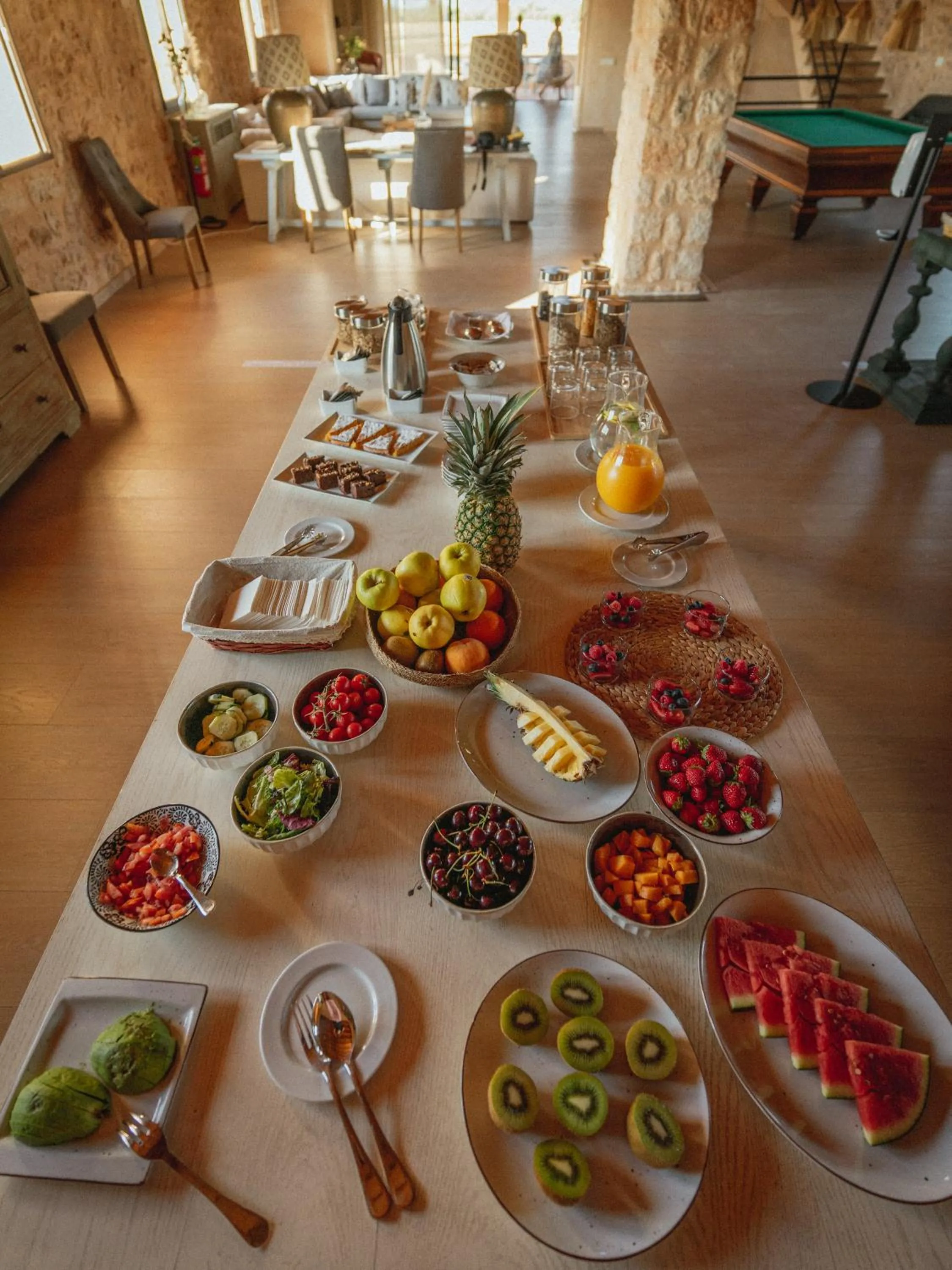 Food and drinks in Finca Gomera - Agroturismo Hotel