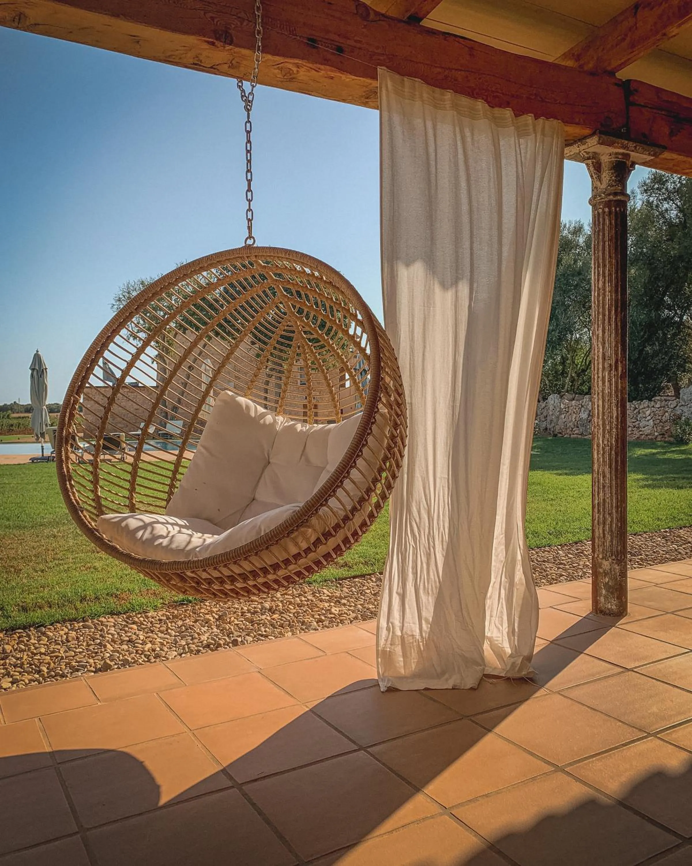 Balcony/Terrace in Finca Gomera - Agroturismo Hotel